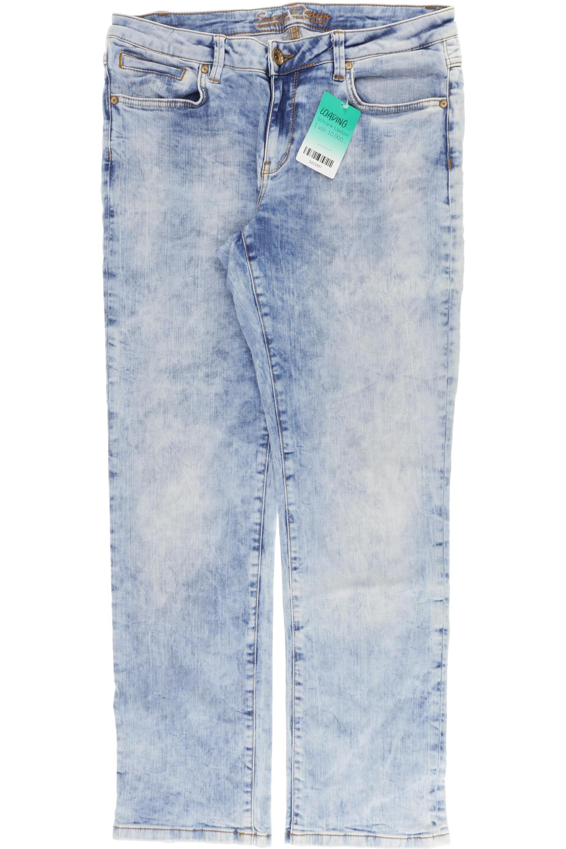 

Soccx Damen Jeans, blau, Gr. 32