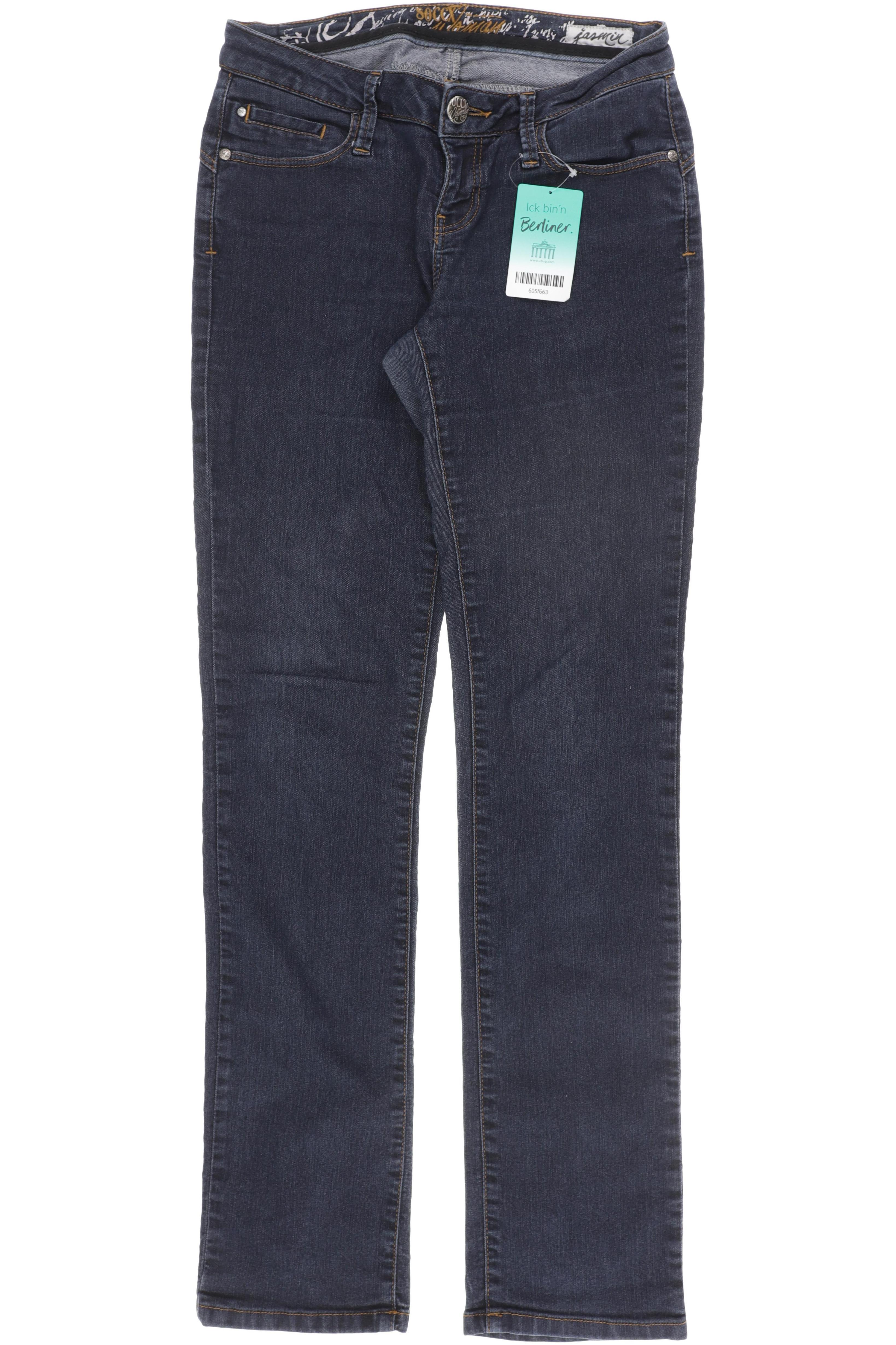 

Soccx Damen Jeans, blau, Gr. 34