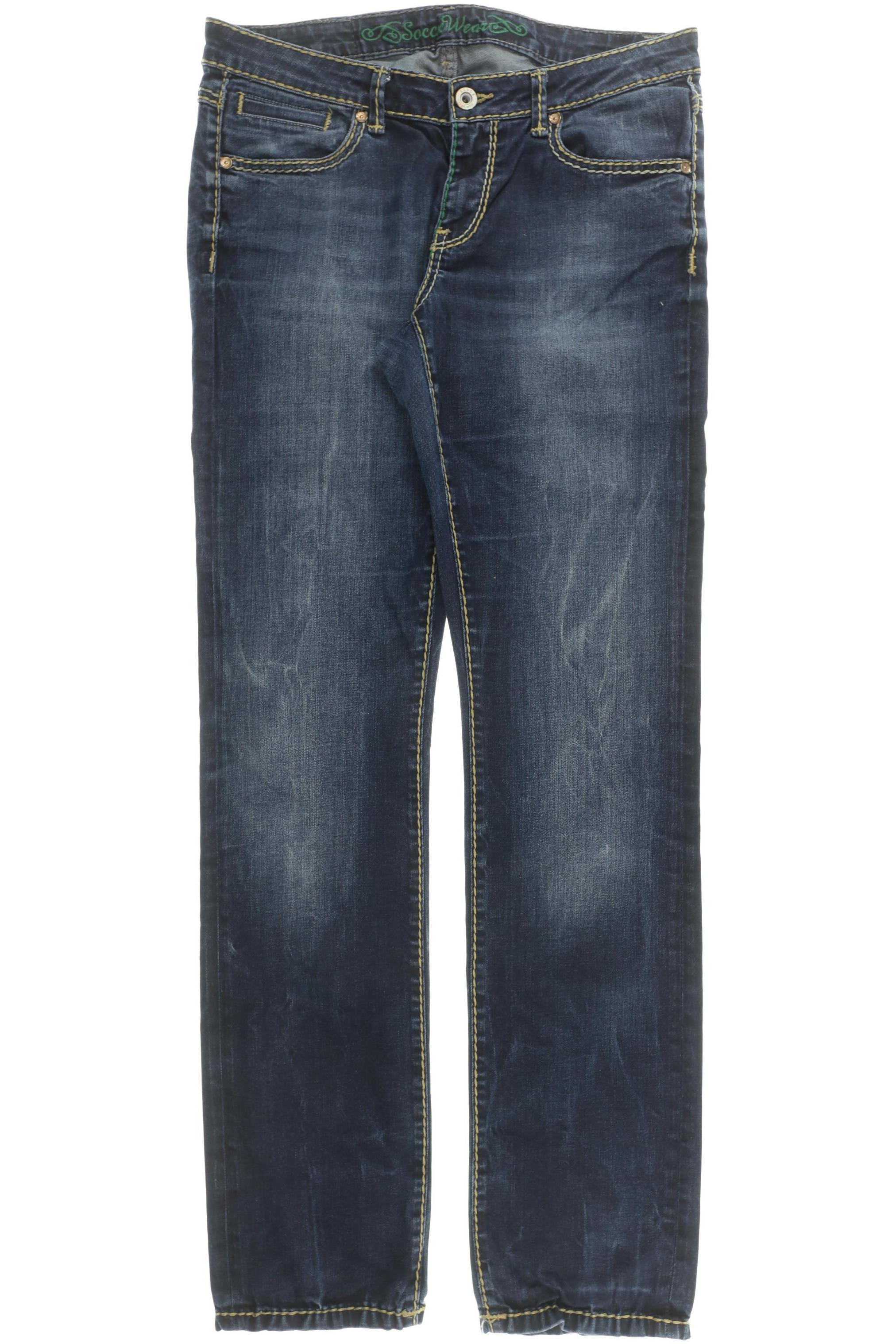 

Soccx Damen Jeans, blau, Gr. 31