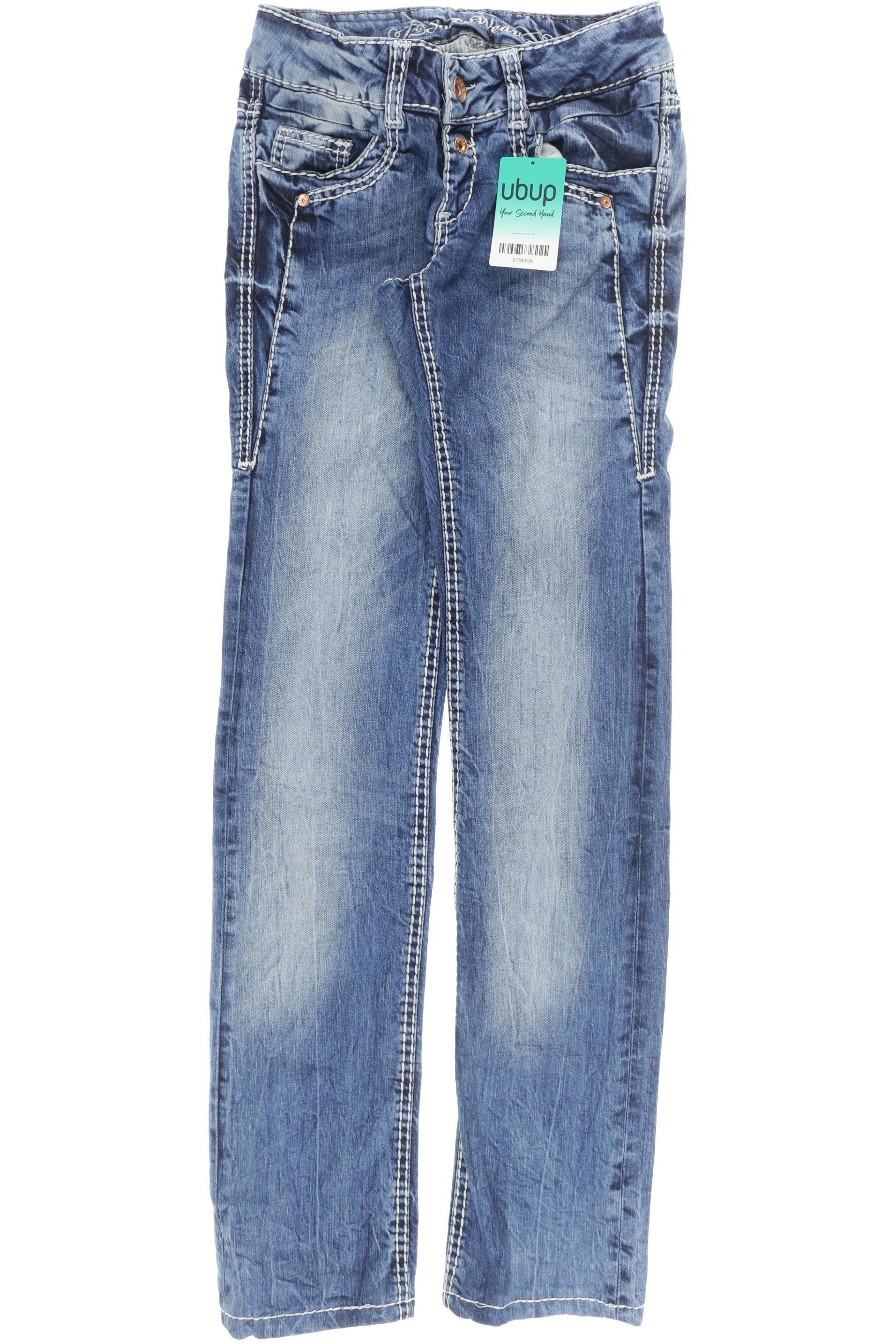 

Soccx Damen Jeans, blau, Gr. 26