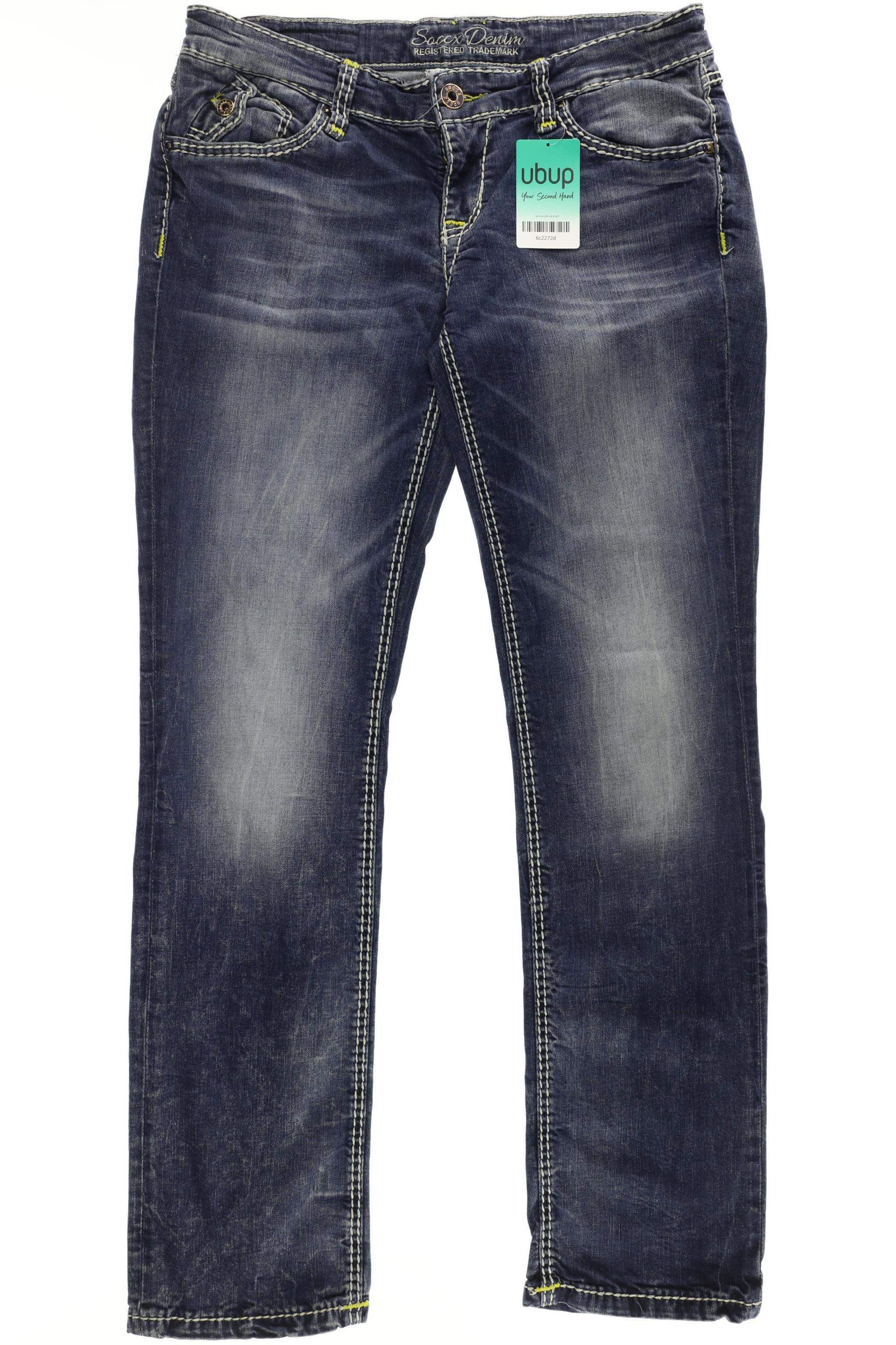 

Soccx Damen Jeans, blau, Gr. 31
