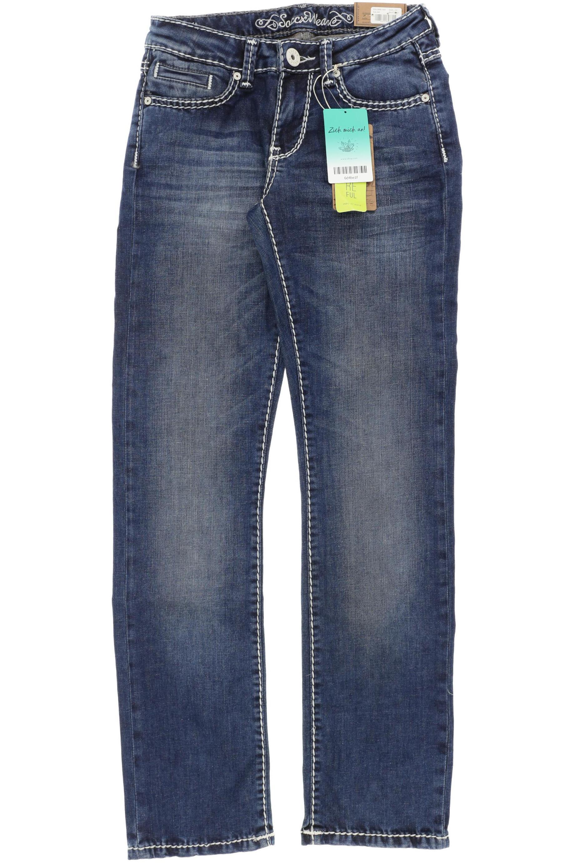 

Soccx Damen Jeans, blau, Gr. 26