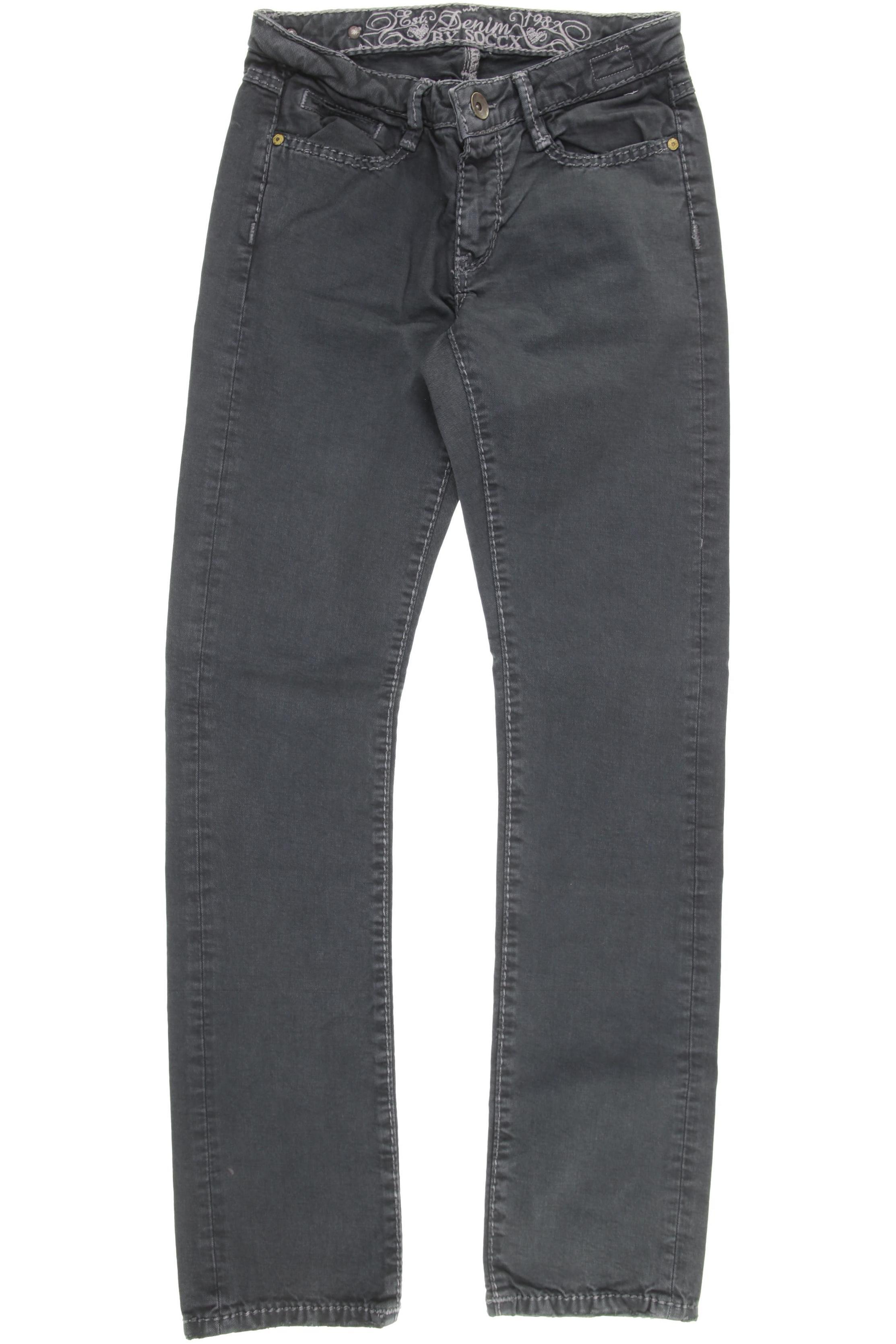 

Soccx Damen Jeans, grau, Gr. 28