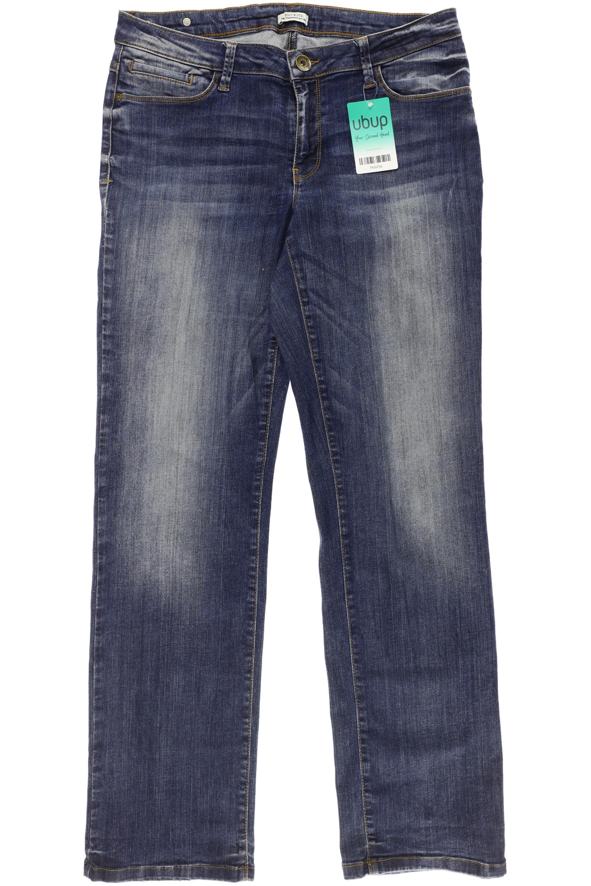 

Soccx Damen Jeans, blau, Gr. 31