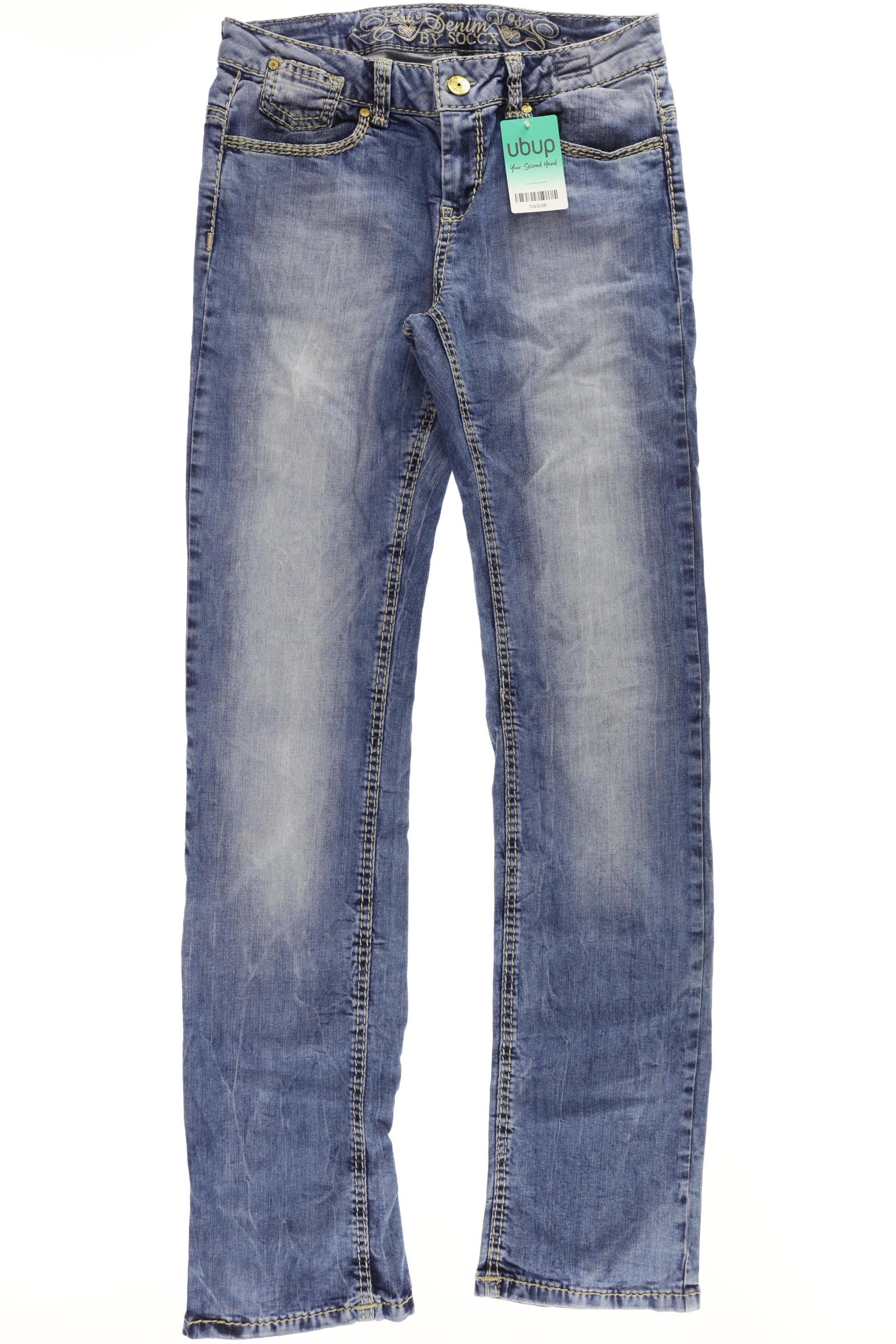 

Soccx Damen Jeans, blau, Gr. 30