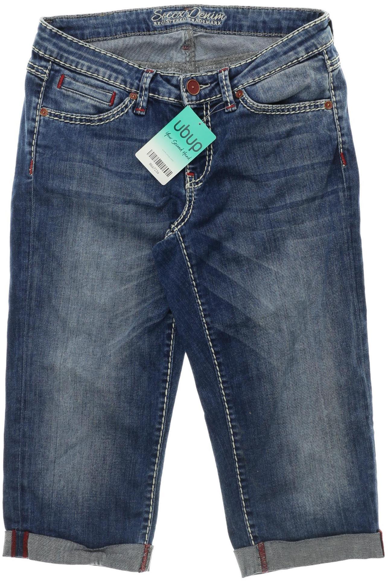 

Soccx Damen Jeans, blau, Gr. 28