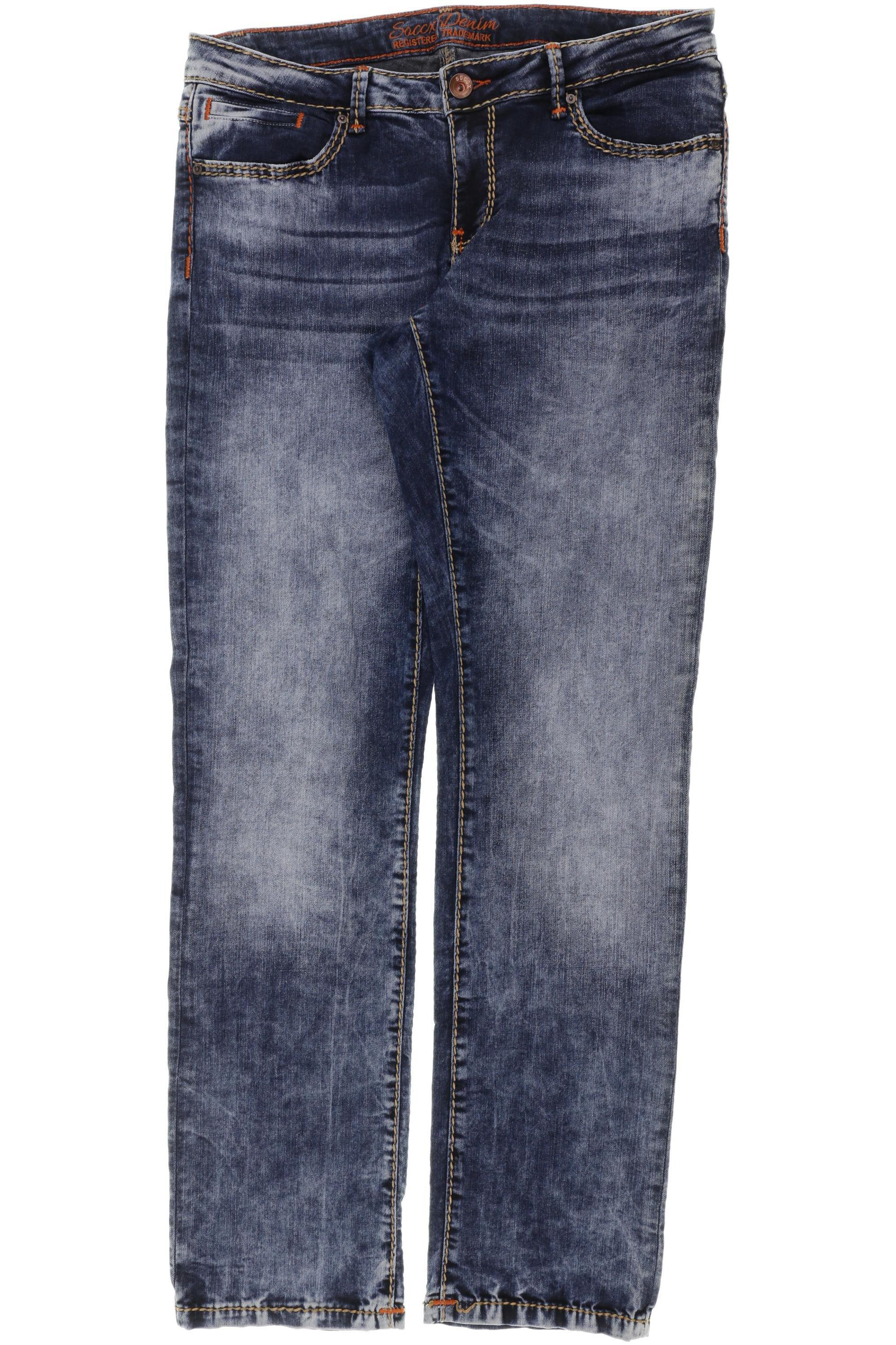 

Soccx Damen Jeans, blau, Gr. 31