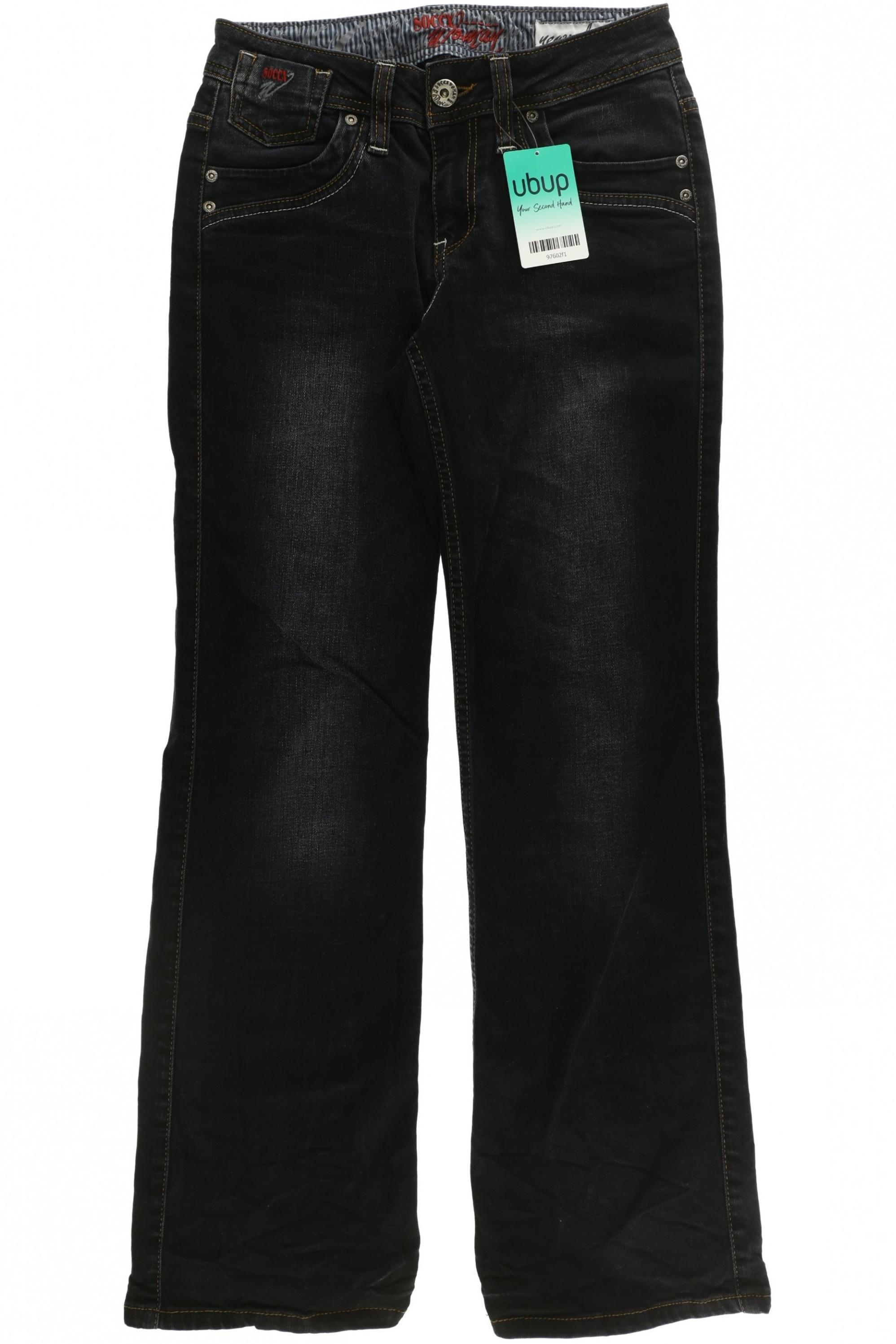 

Soccx Damen Jeans, schwarz, Gr. 36