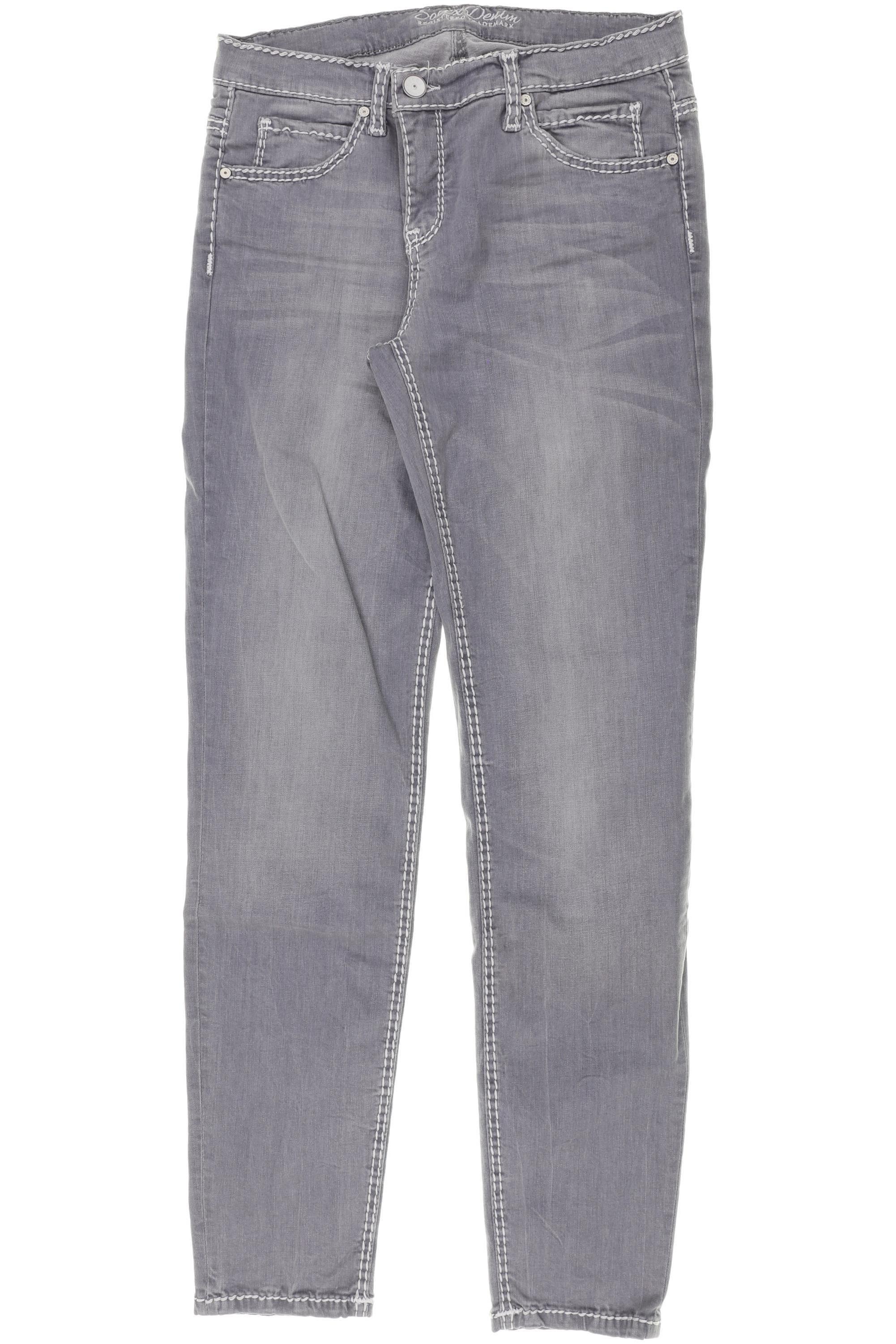 

Soccx Damen Jeans, grau, Gr. 31
