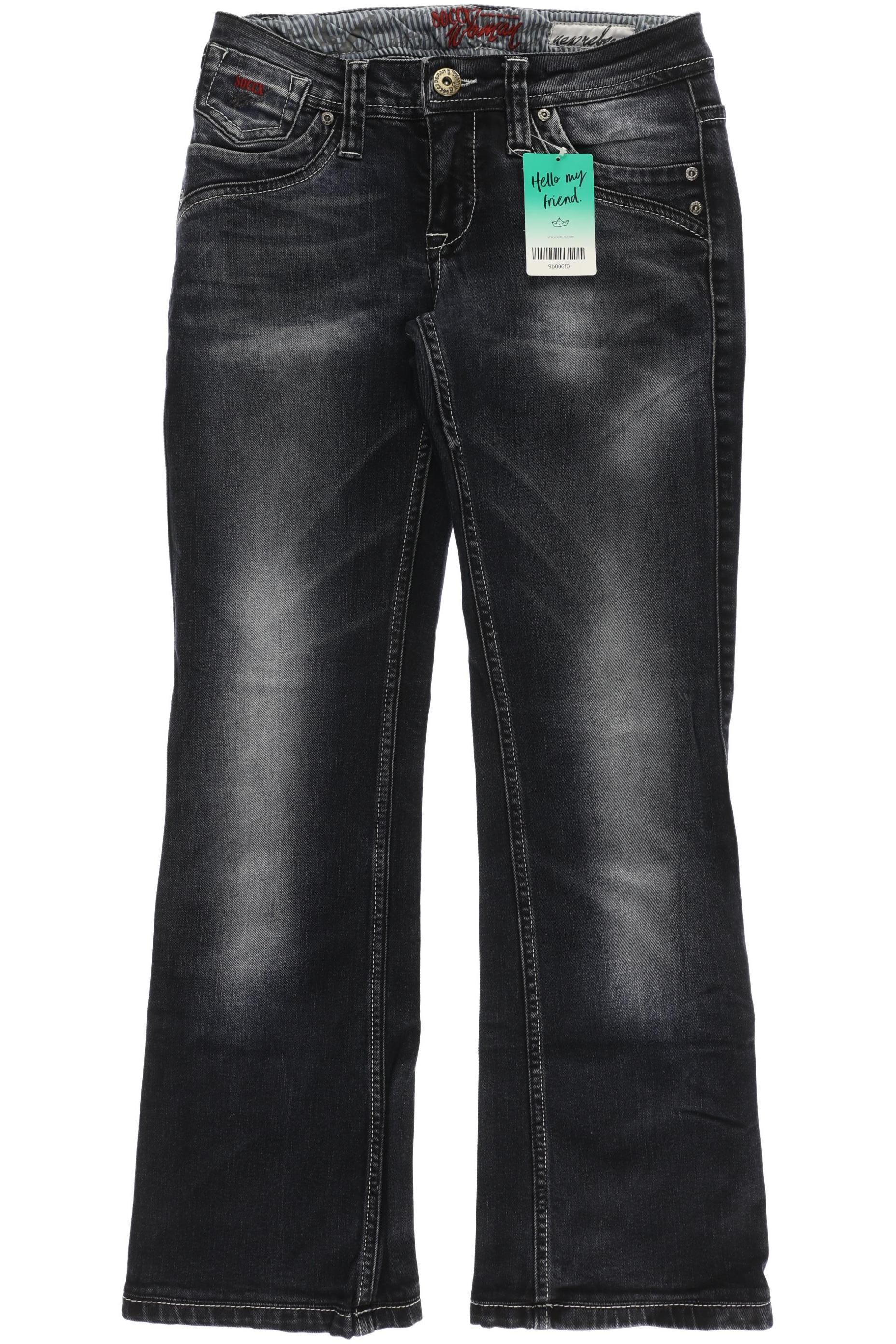 

Soccx Damen Jeans, blau, Gr. 36
