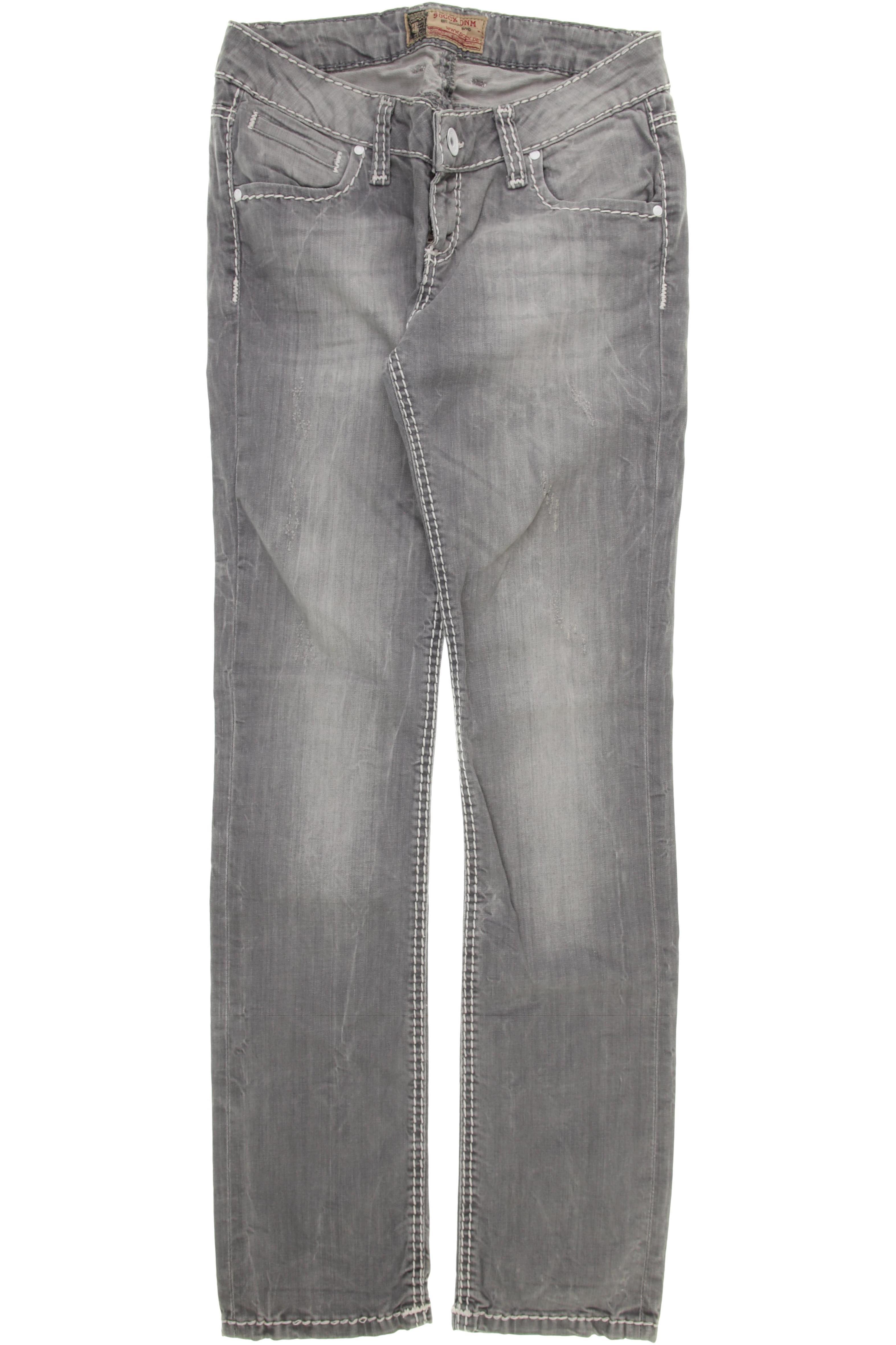 

Soccx Damen Jeans, grau, Gr. 28