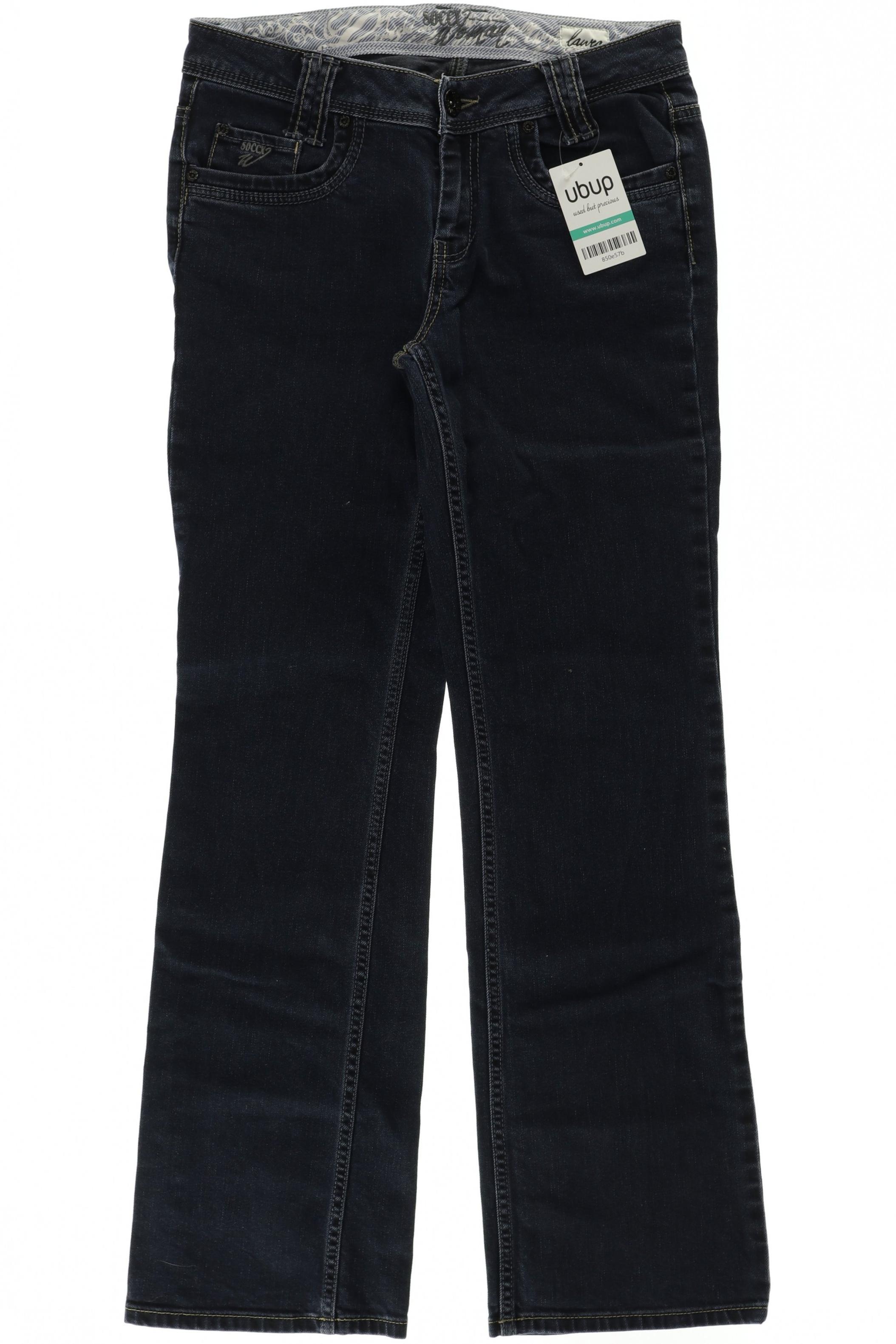 

Soccx Damen Jeans, blau, Gr. 38