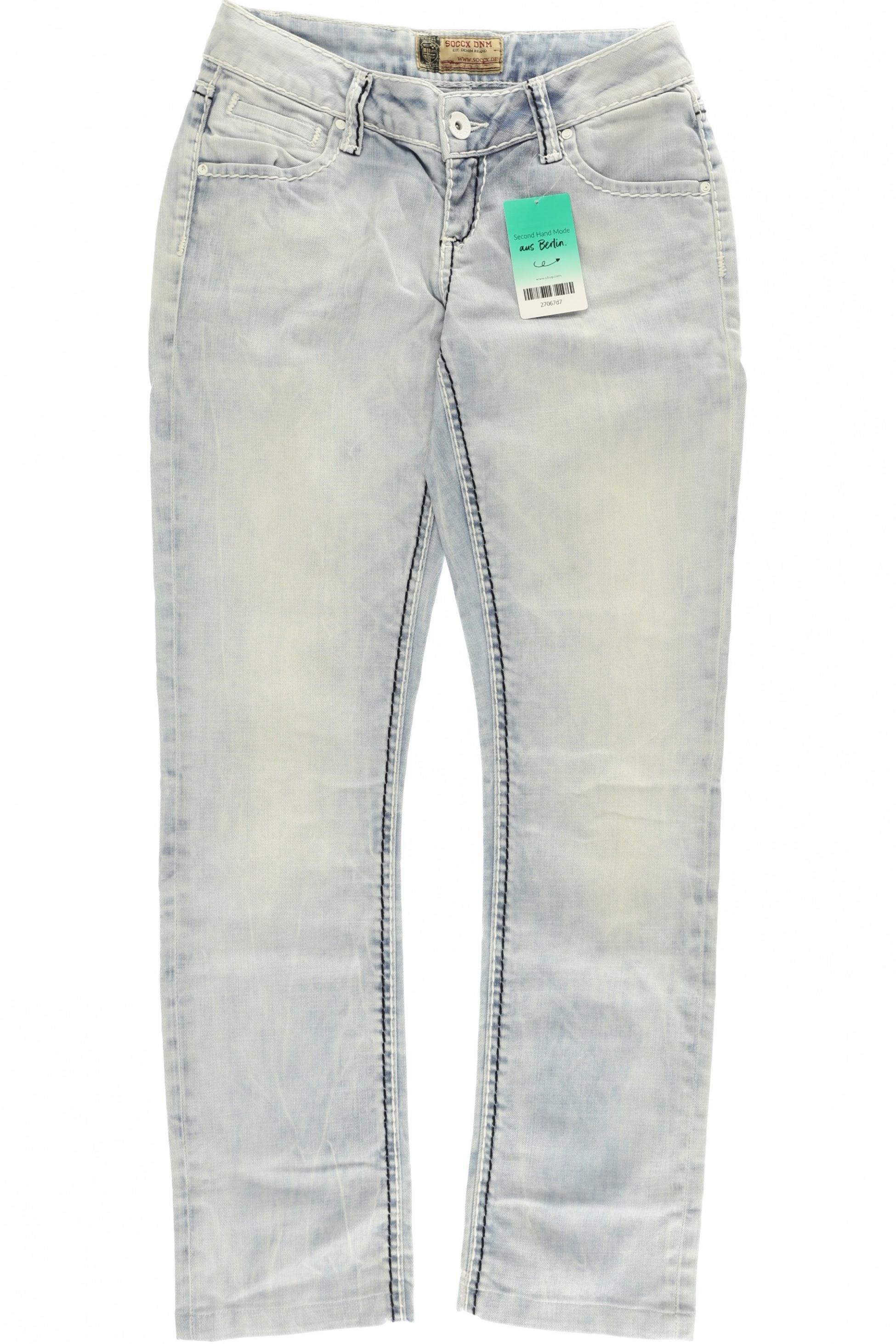 

Soccx Damen Jeans, blau, Gr. 30
