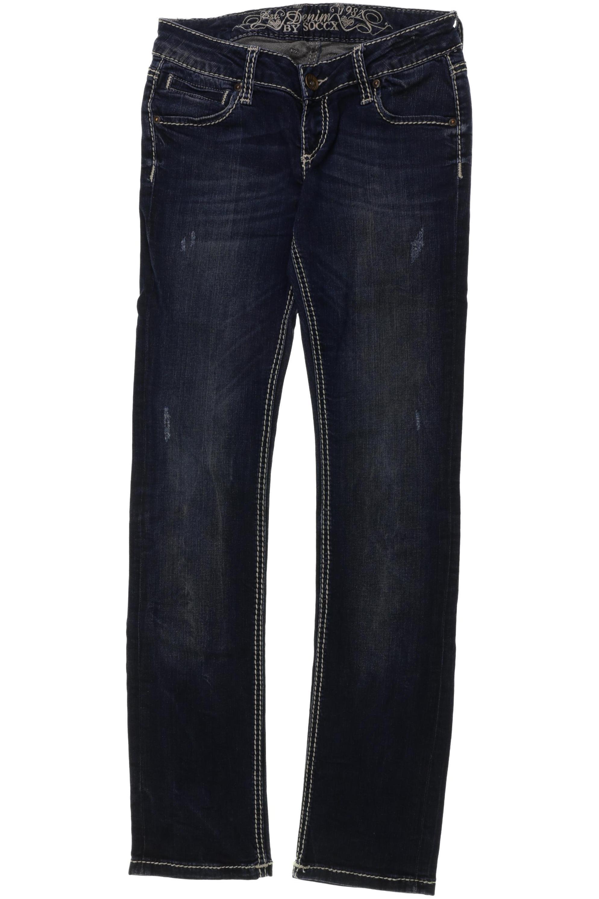 

Soccx Damen Jeans, blau, Gr. 27