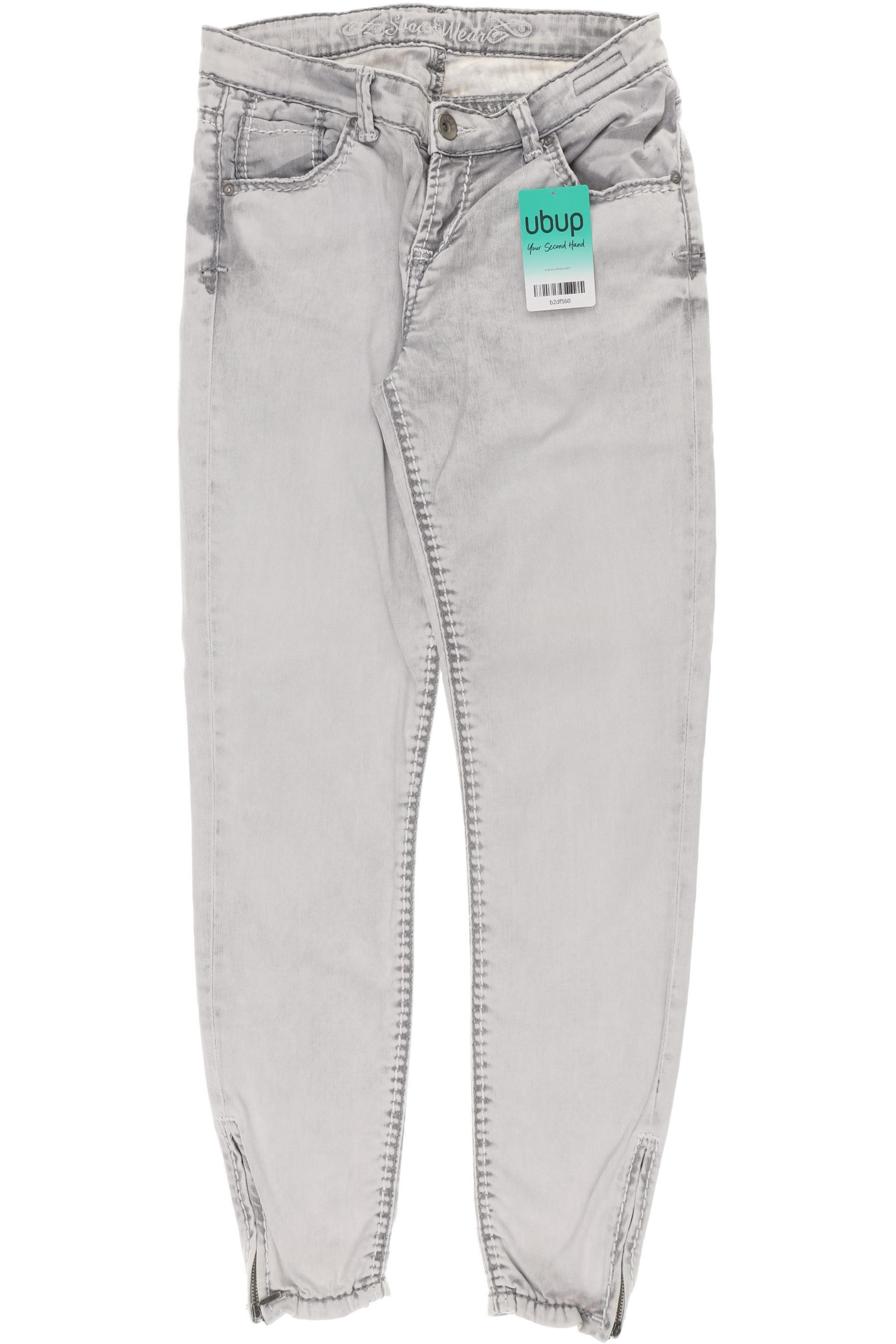 

Soccx Damen Jeans, grau, Gr. 28