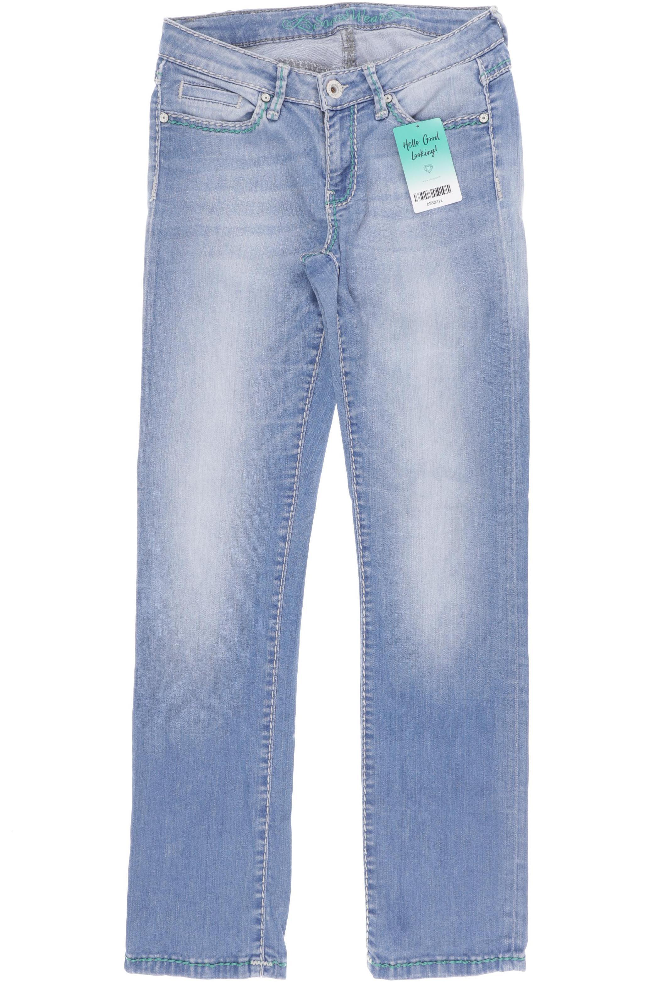 

Soccx Damen Jeans, blau, Gr. 26