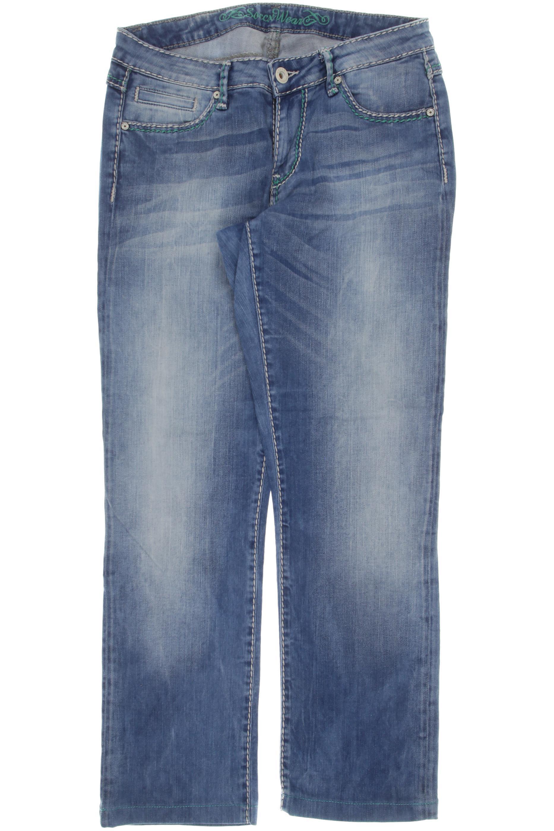 

Soccx Damen Jeans, blau, Gr. 29