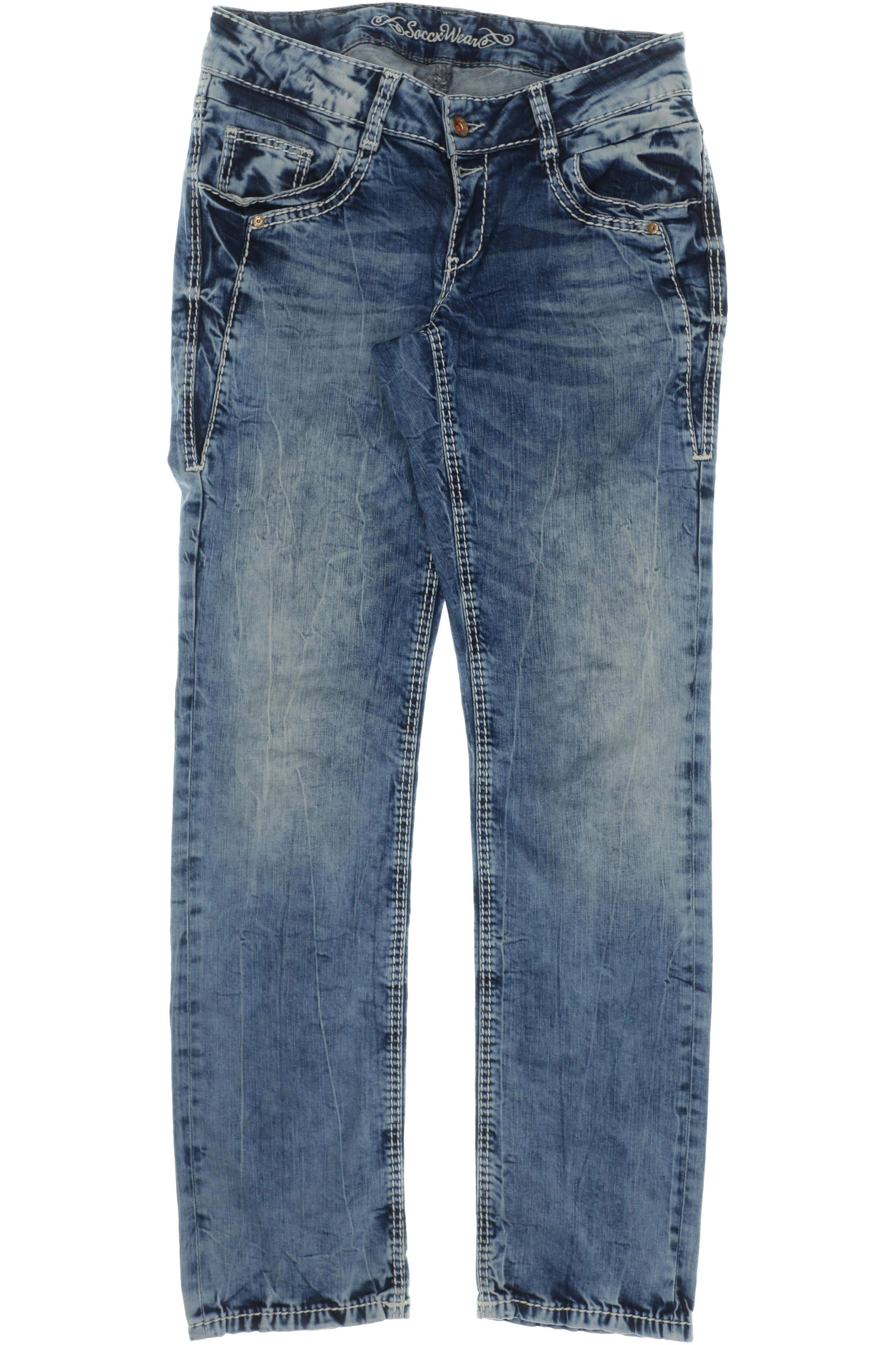 

Soccx Damen Jeans, blau, Gr. 32
