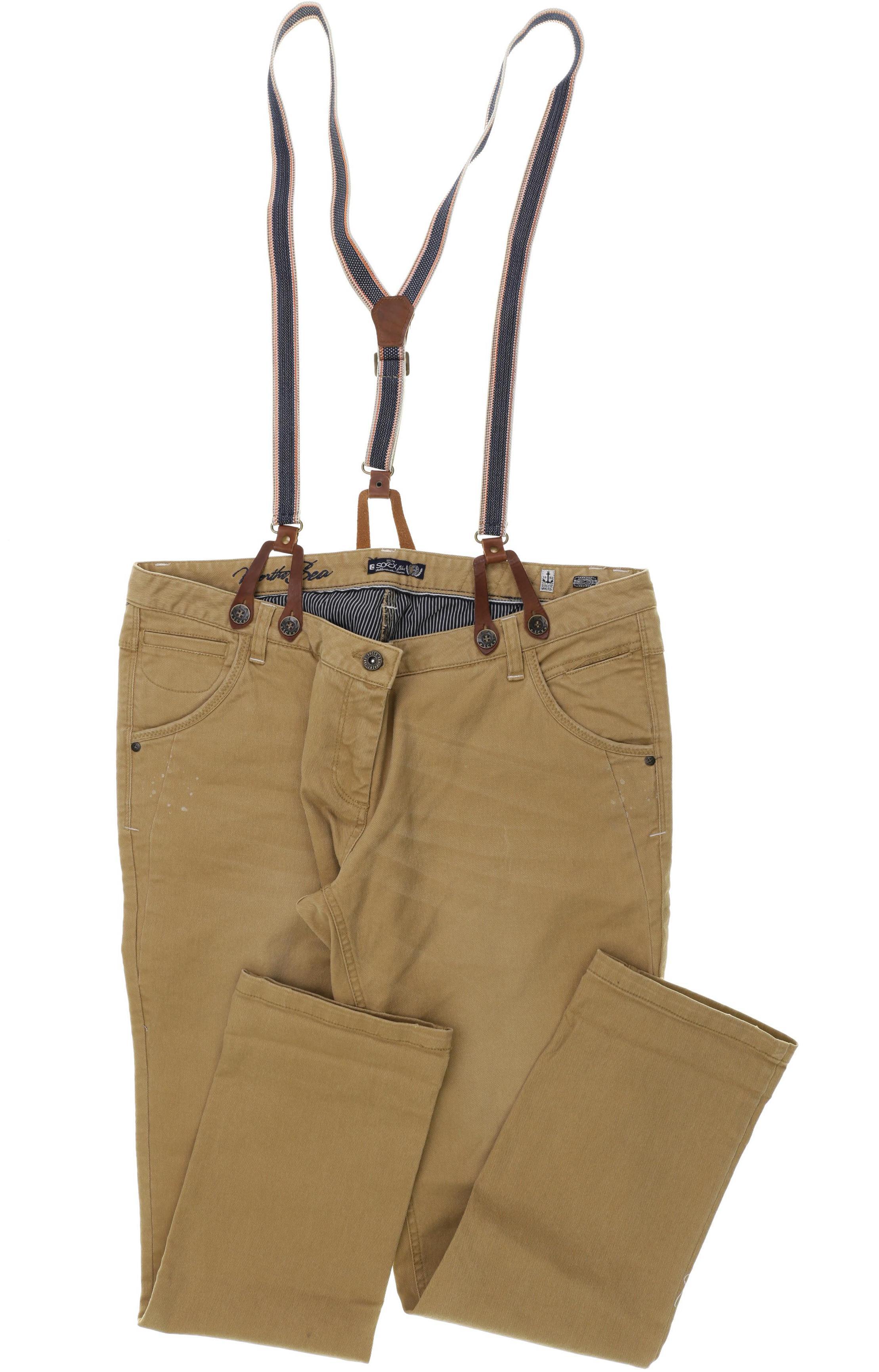 

Soccx Damen Jeans, beige, Gr. 32