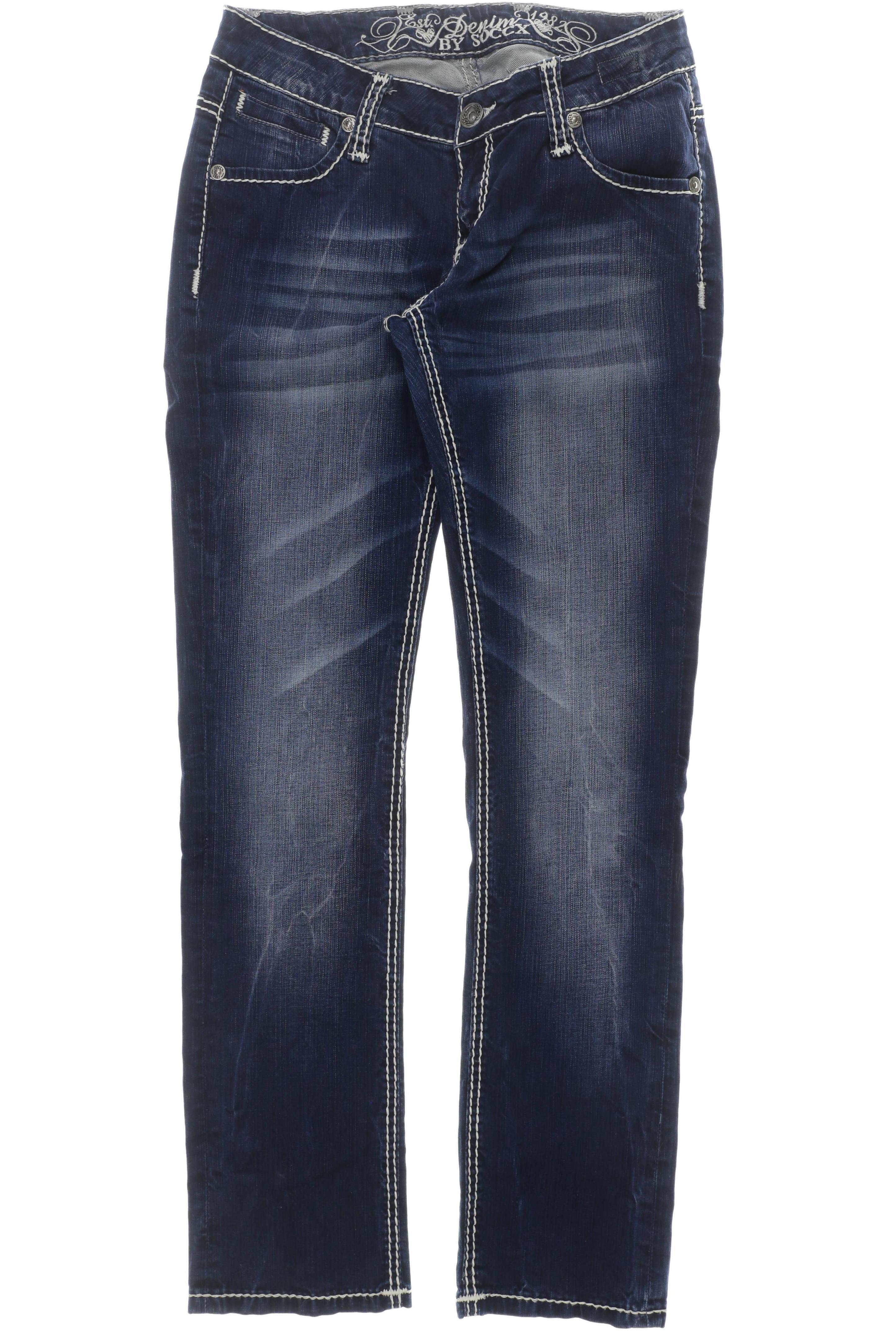 

Soccx Damen Jeans, blau, Gr. 28