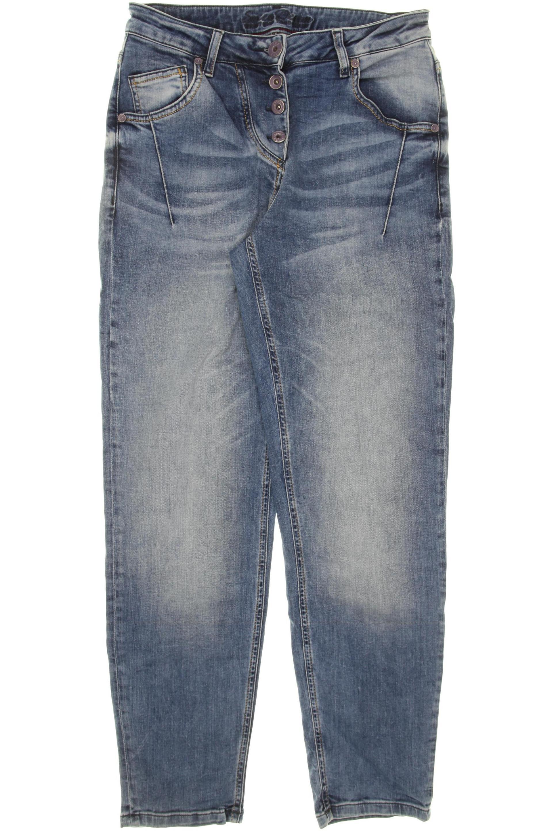 

Soccx Damen Jeans, blau, Gr. 28