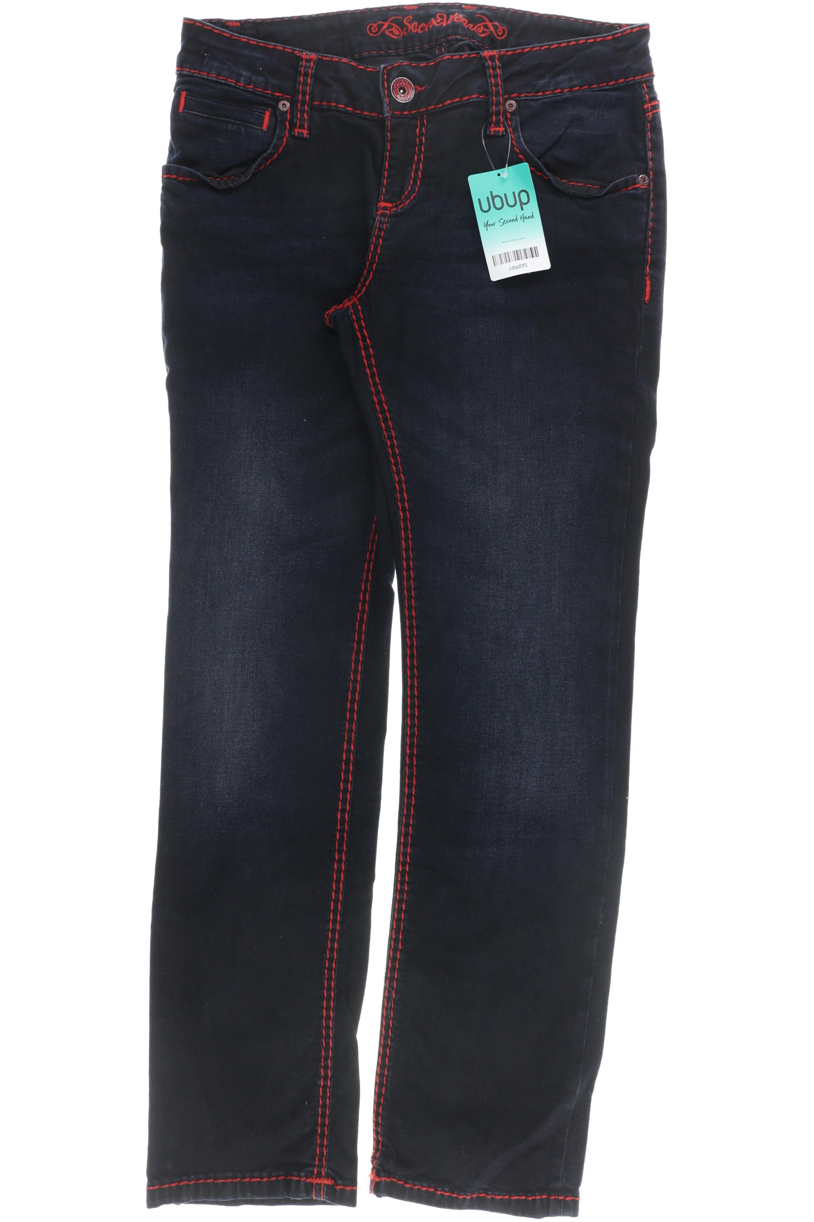 

Soccx Damen Jeans, blau, Gr. 29