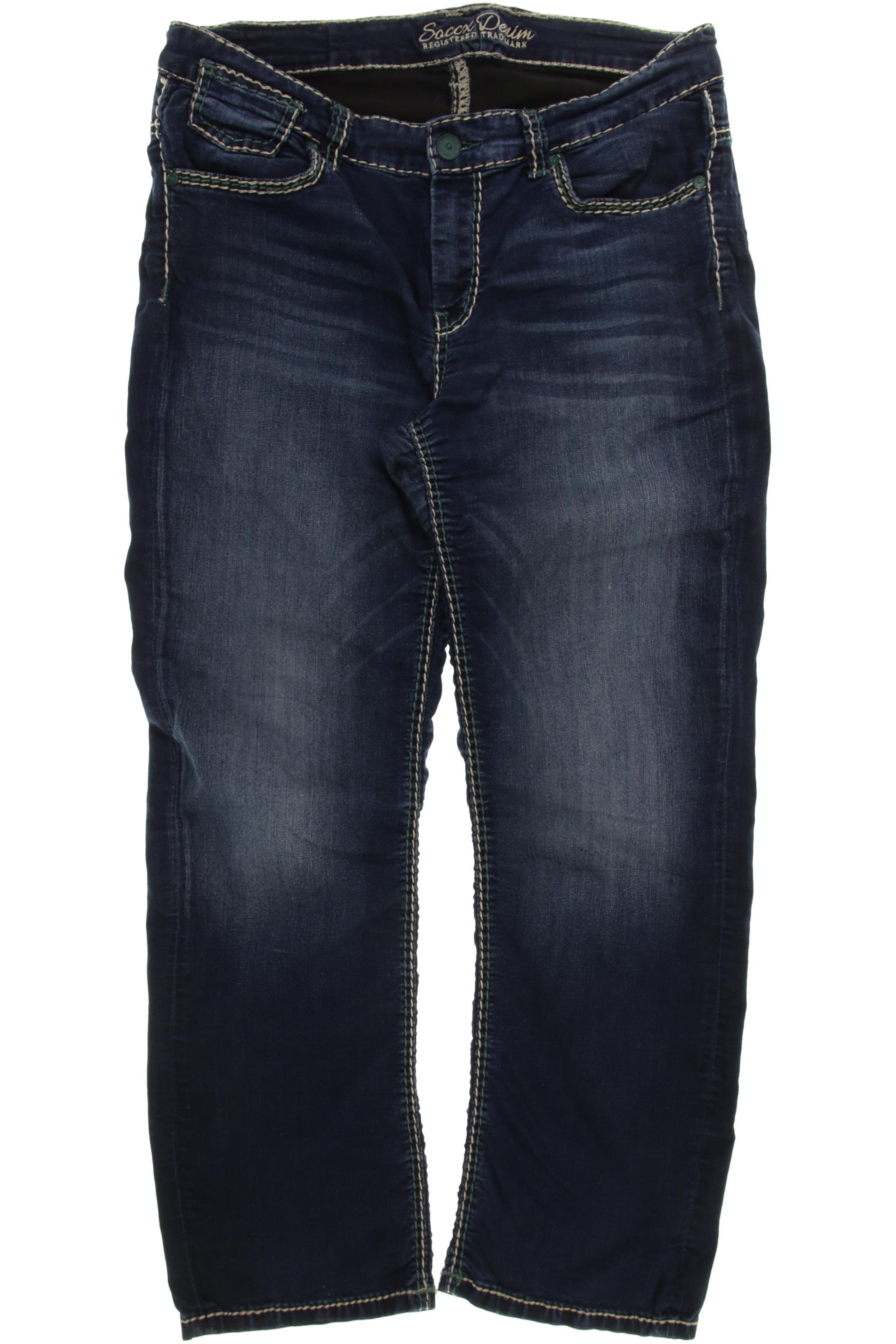 

Soccx Damen Jeans, blau, Gr. 32