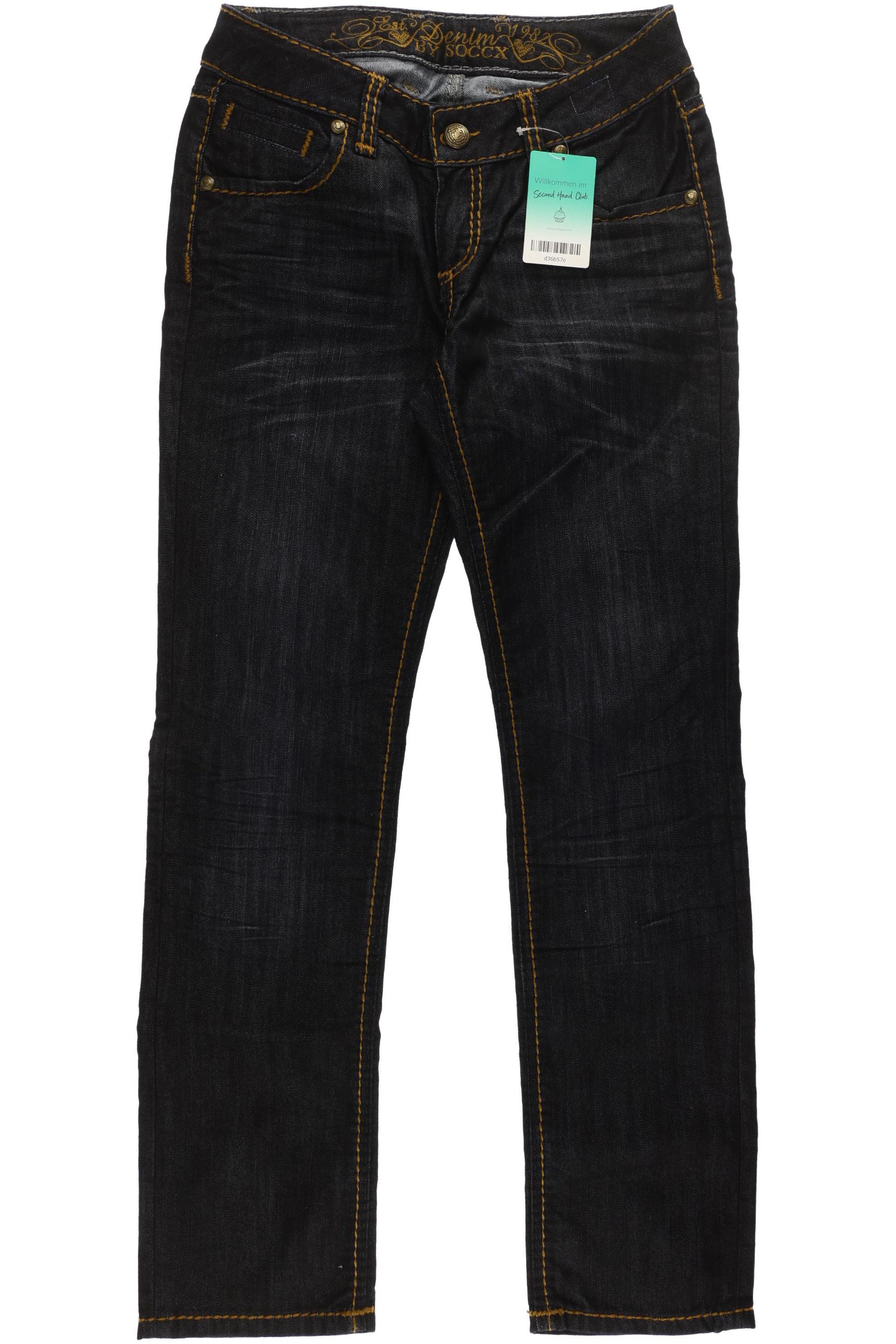 

Soccx Damen Jeans, blau, Gr. 28