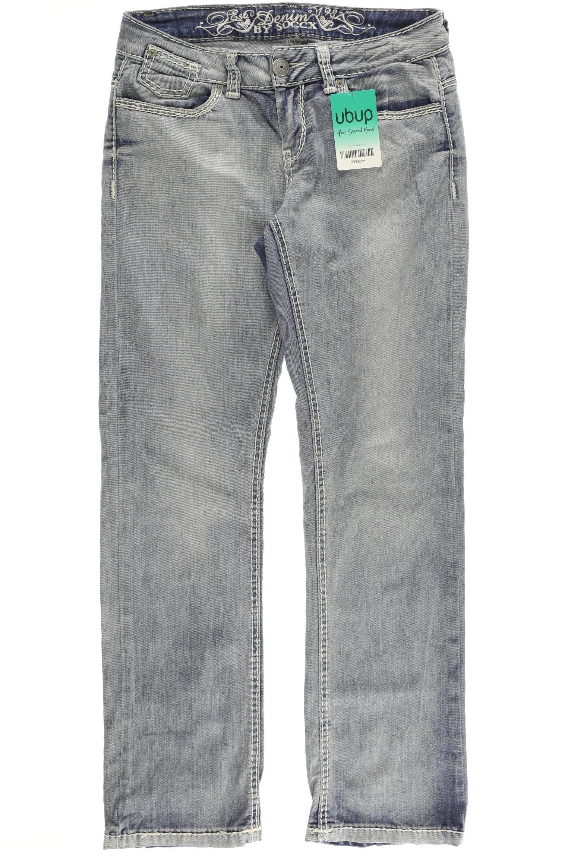 

Soccx Damen Jeans, blau, Gr. 30