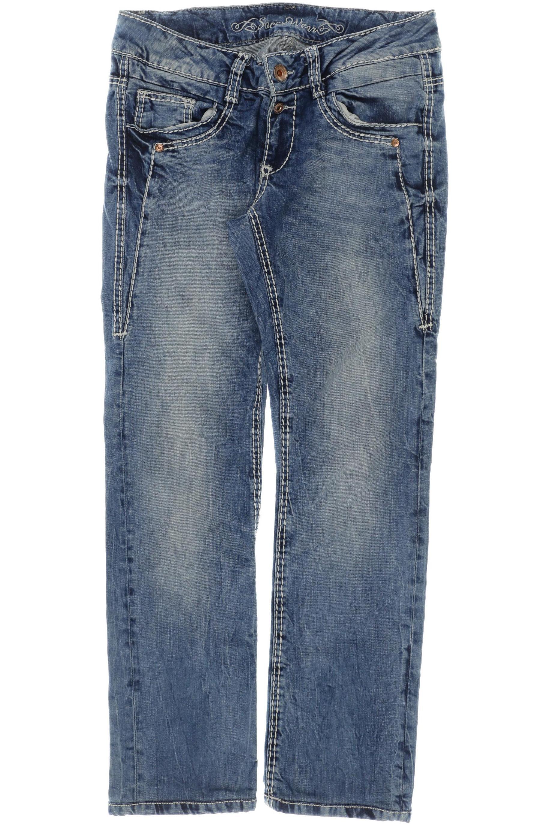 

Soccx Damen Jeans, blau, Gr. 30