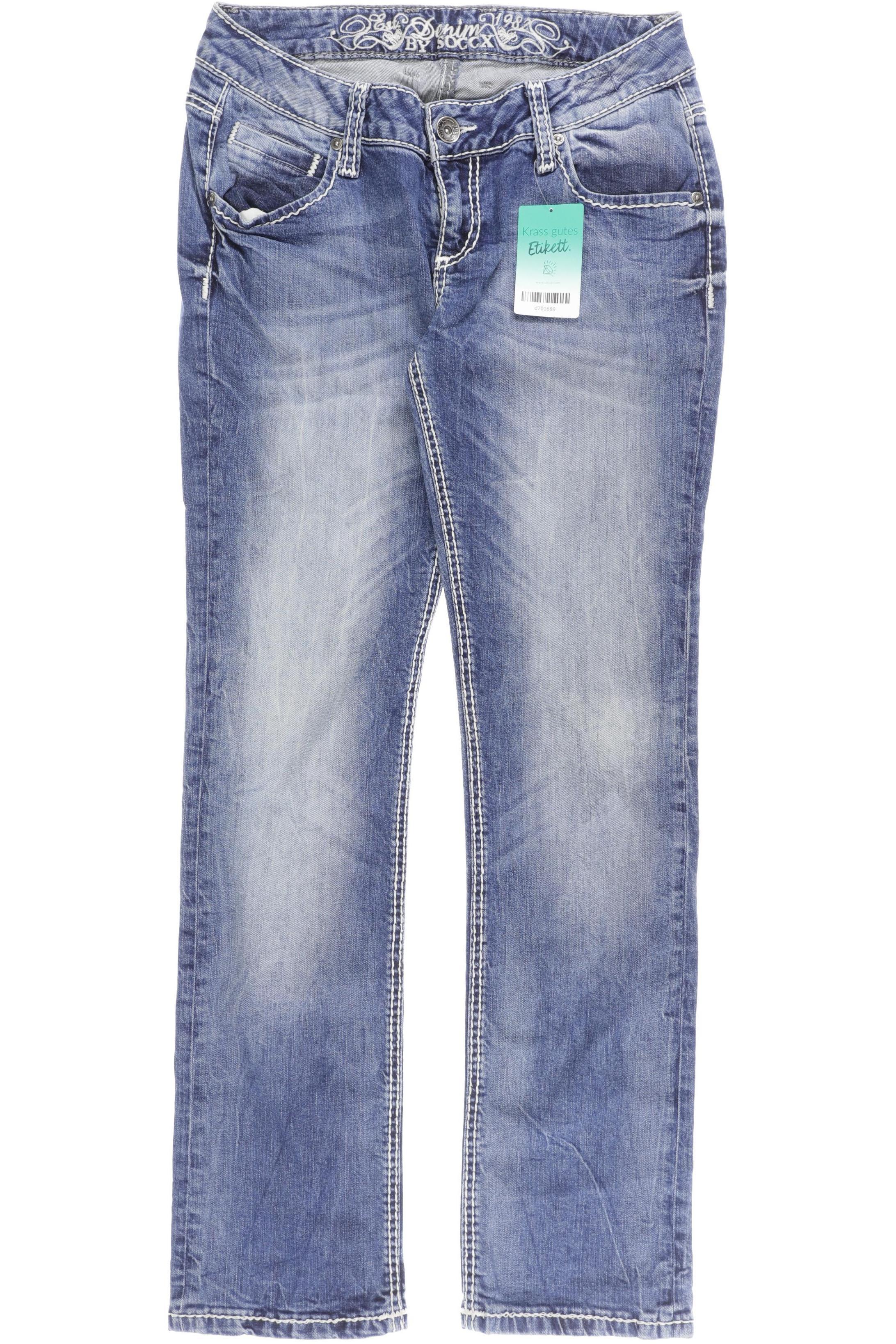 

Soccx Damen Jeans, blau, Gr. 30