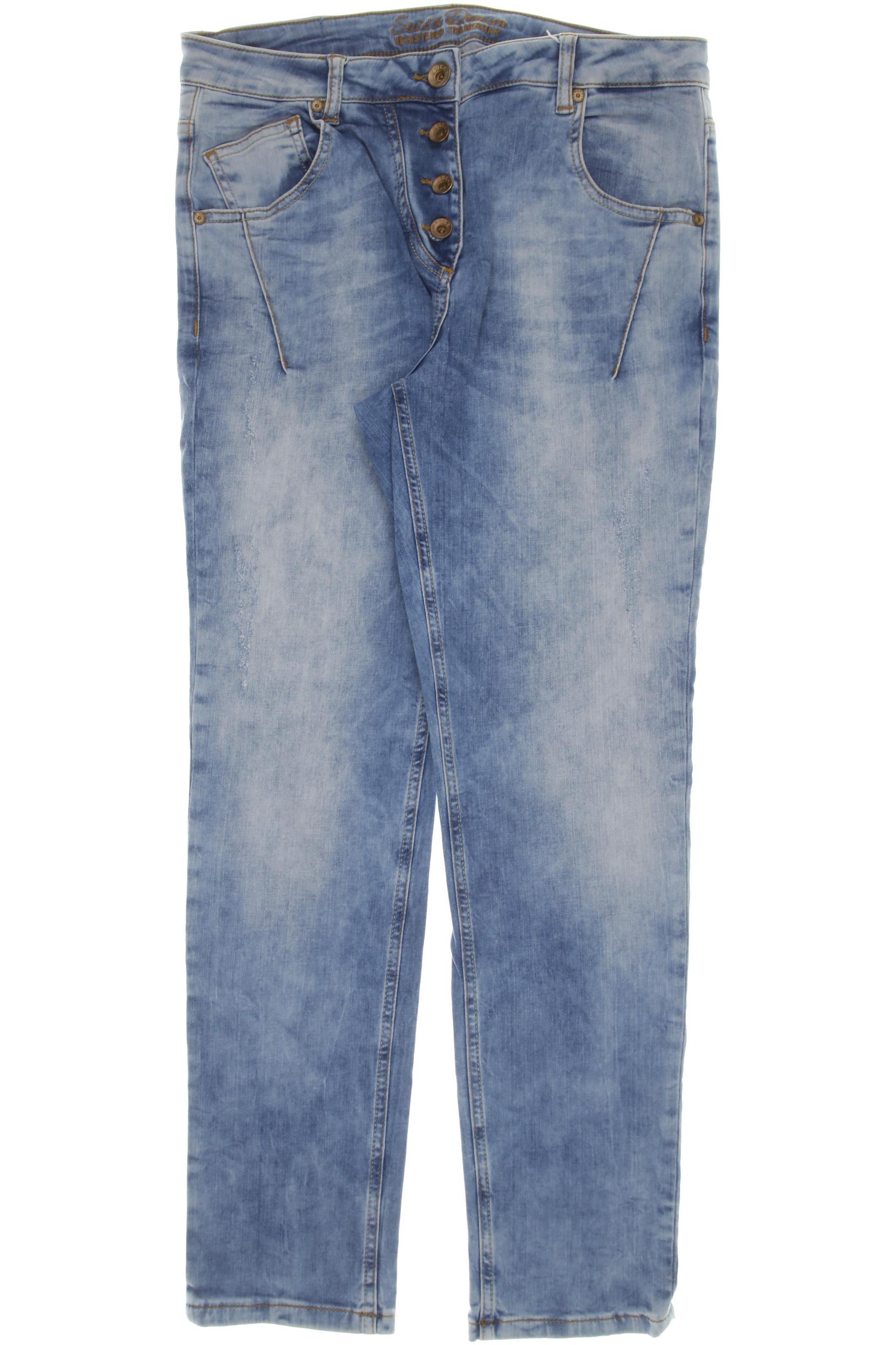 

Soccx Damen Jeans, blau, Gr. 28