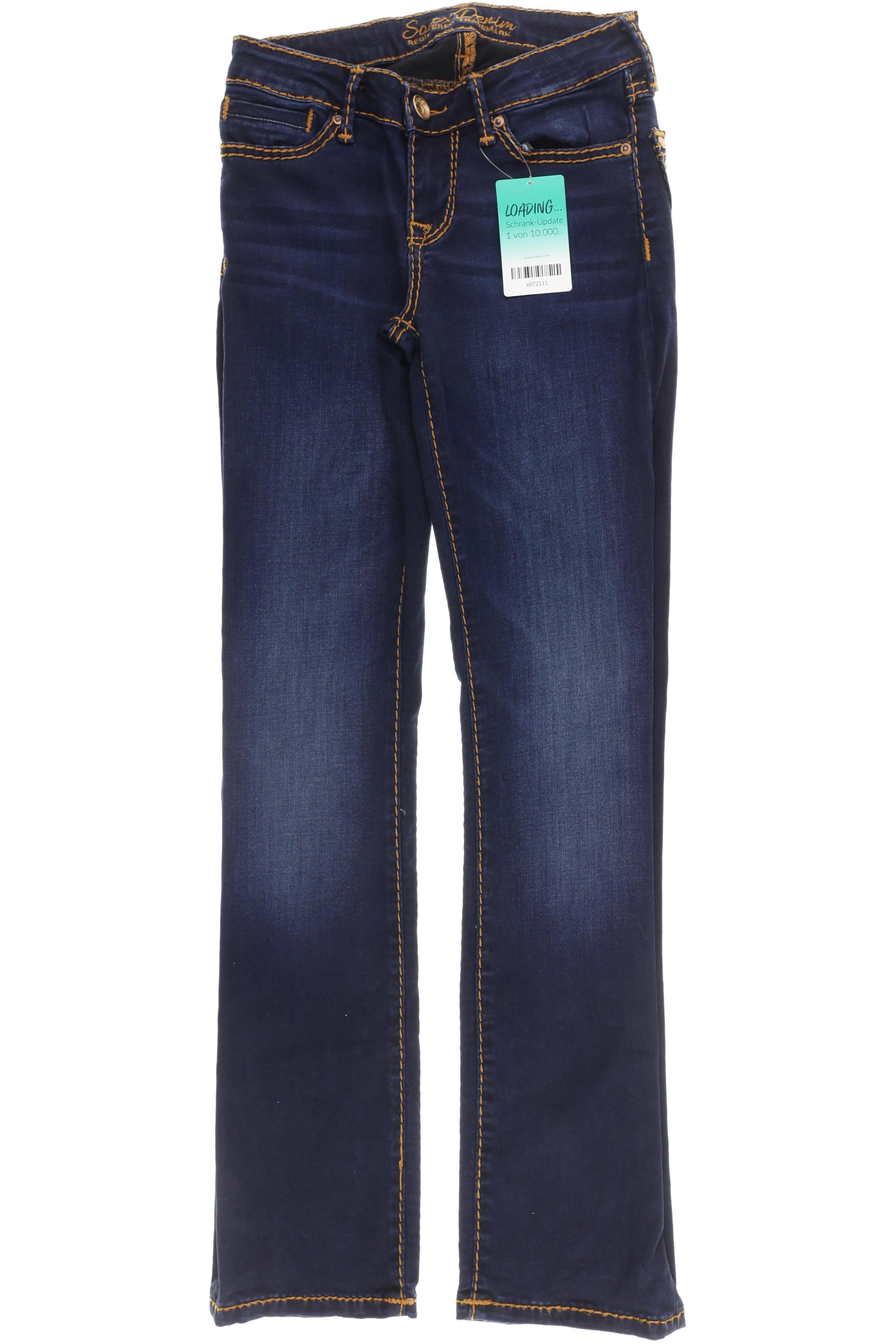 

Soccx Damen Jeans, blau, Gr. 26