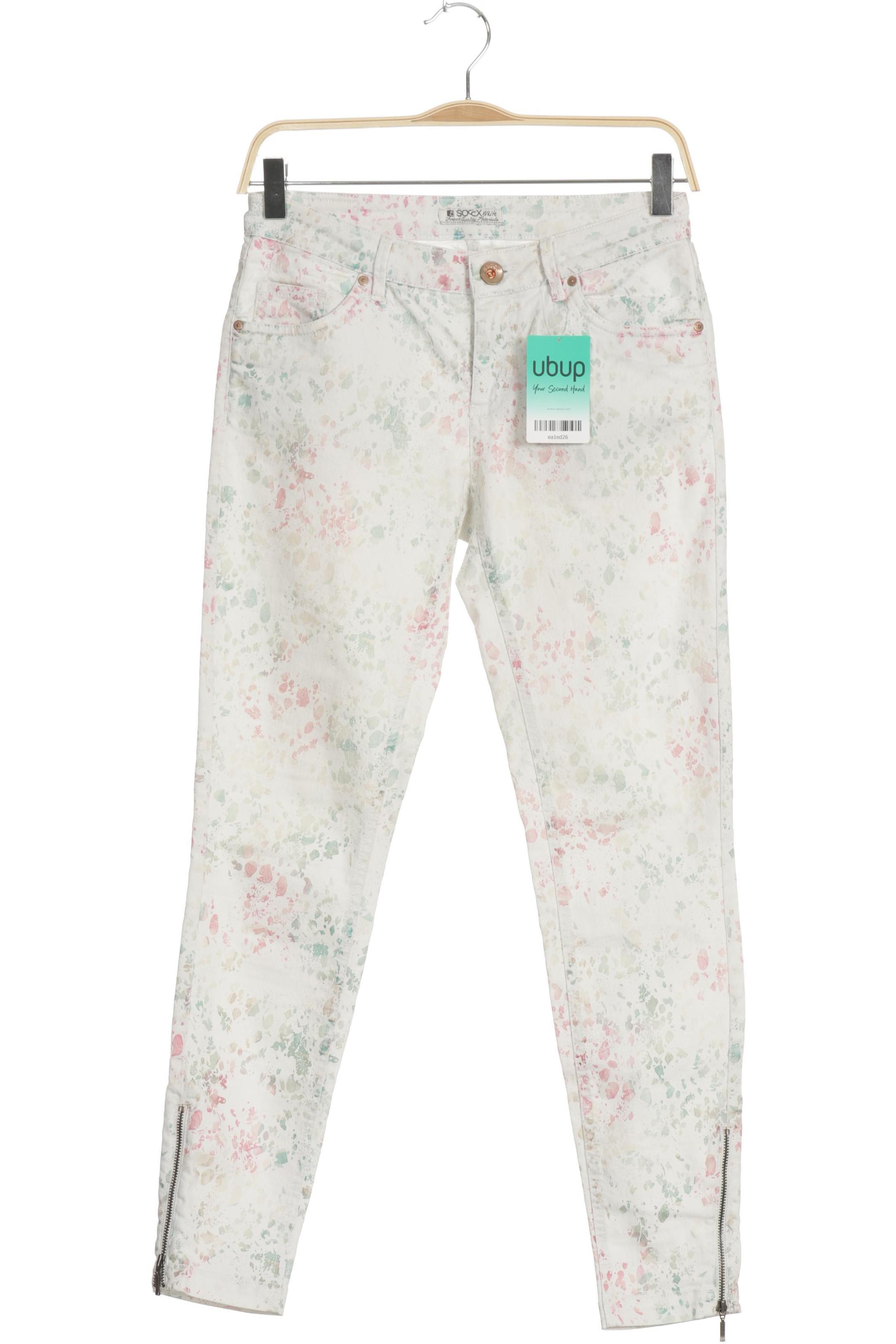 

Soccx Damen Jeans, weiß, Gr. 26