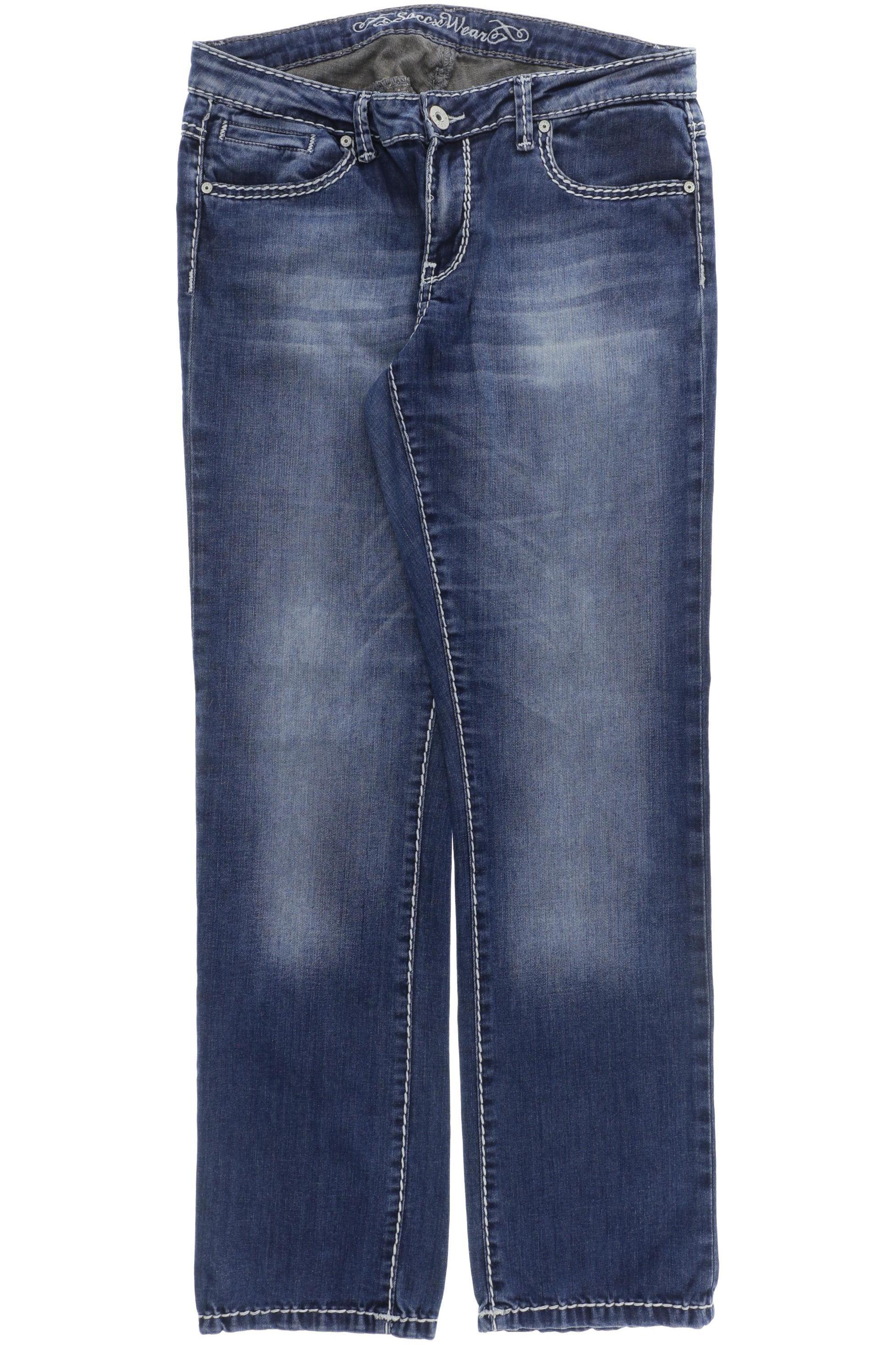 

Soccx Damen Jeans, blau, Gr. 32