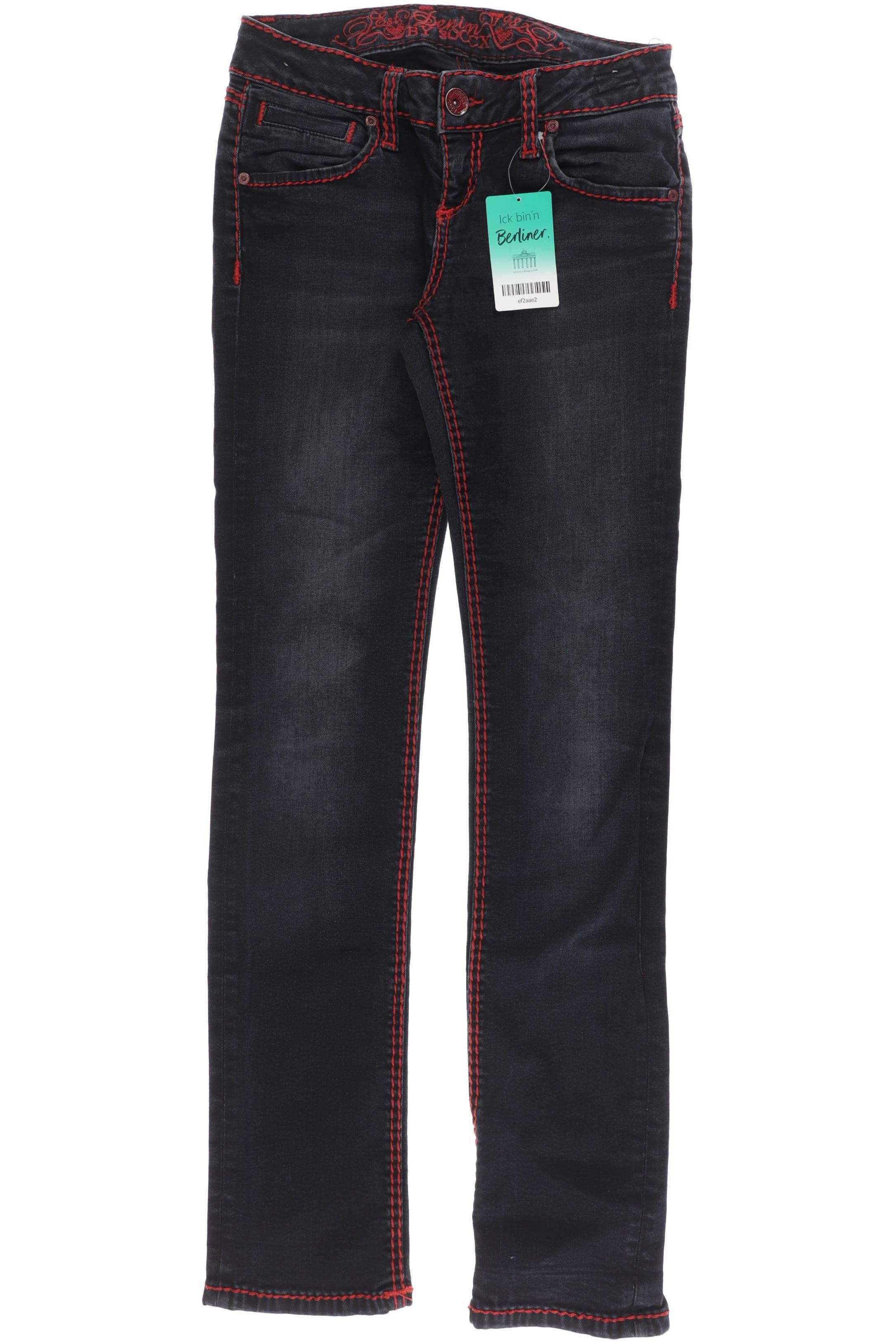 

Soccx Damen Jeans, blau, Gr. 26