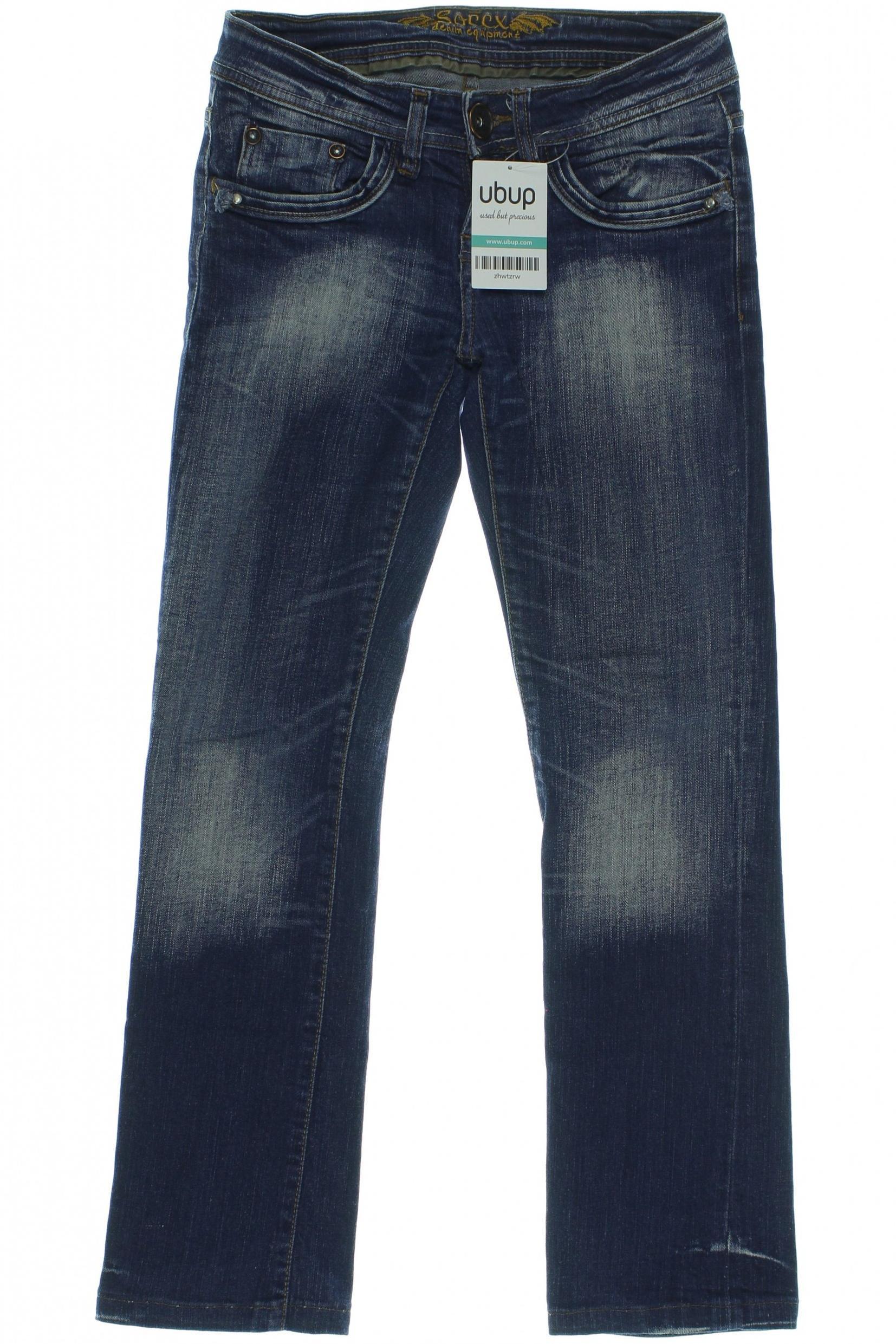 

Soccx Damen Jeans, blau, Gr. 25