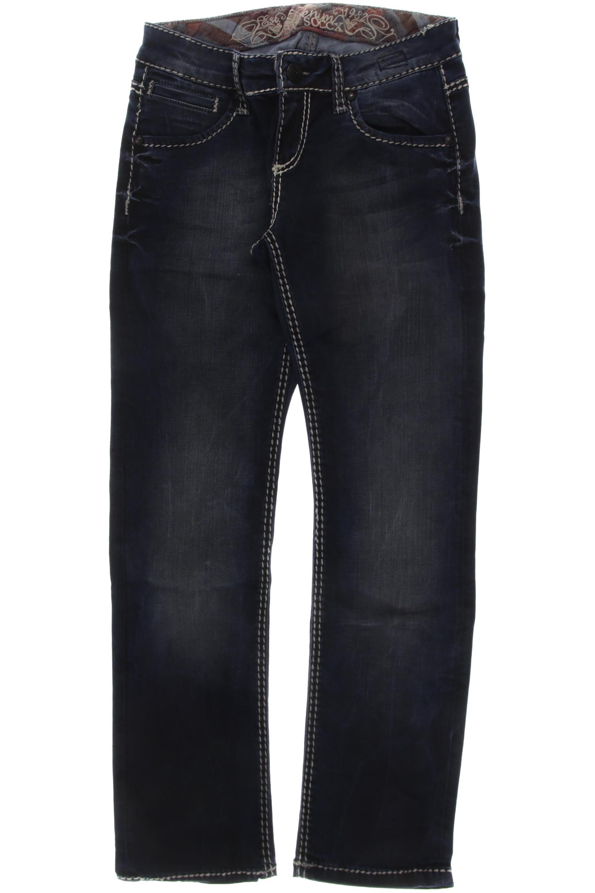 

Soccx Damen Jeans, blau, Gr. 28