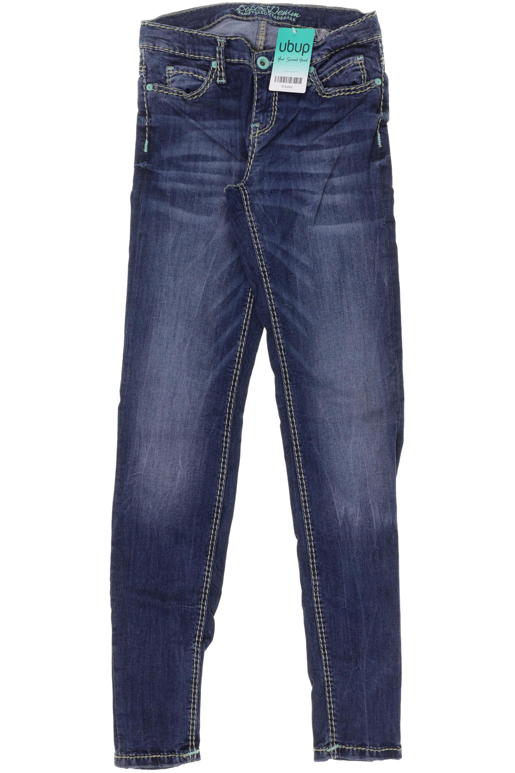 

Soccx Damen Jeans, blau, Gr. 25