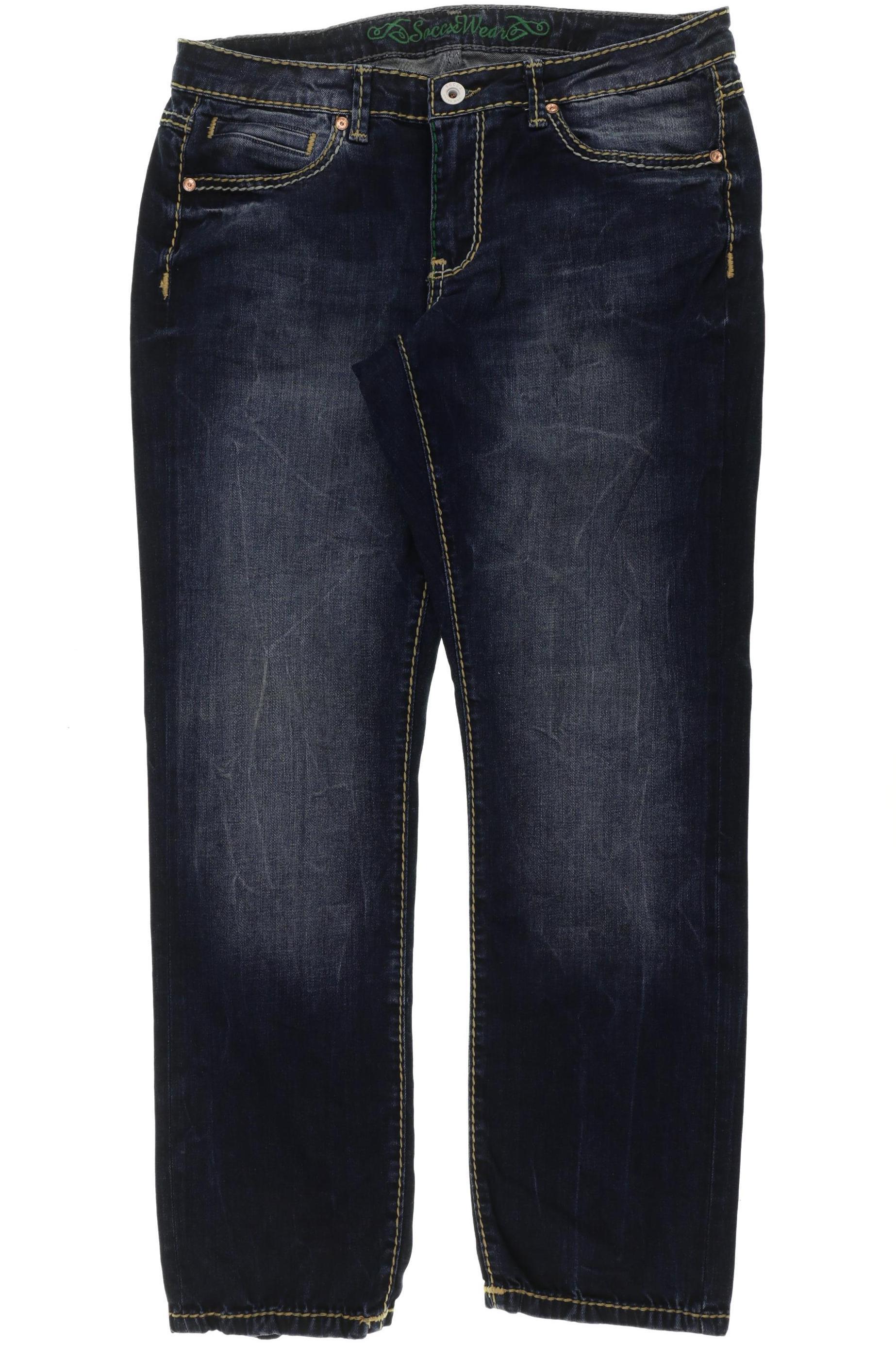 

Soccx Damen Jeans, blau, Gr. 32