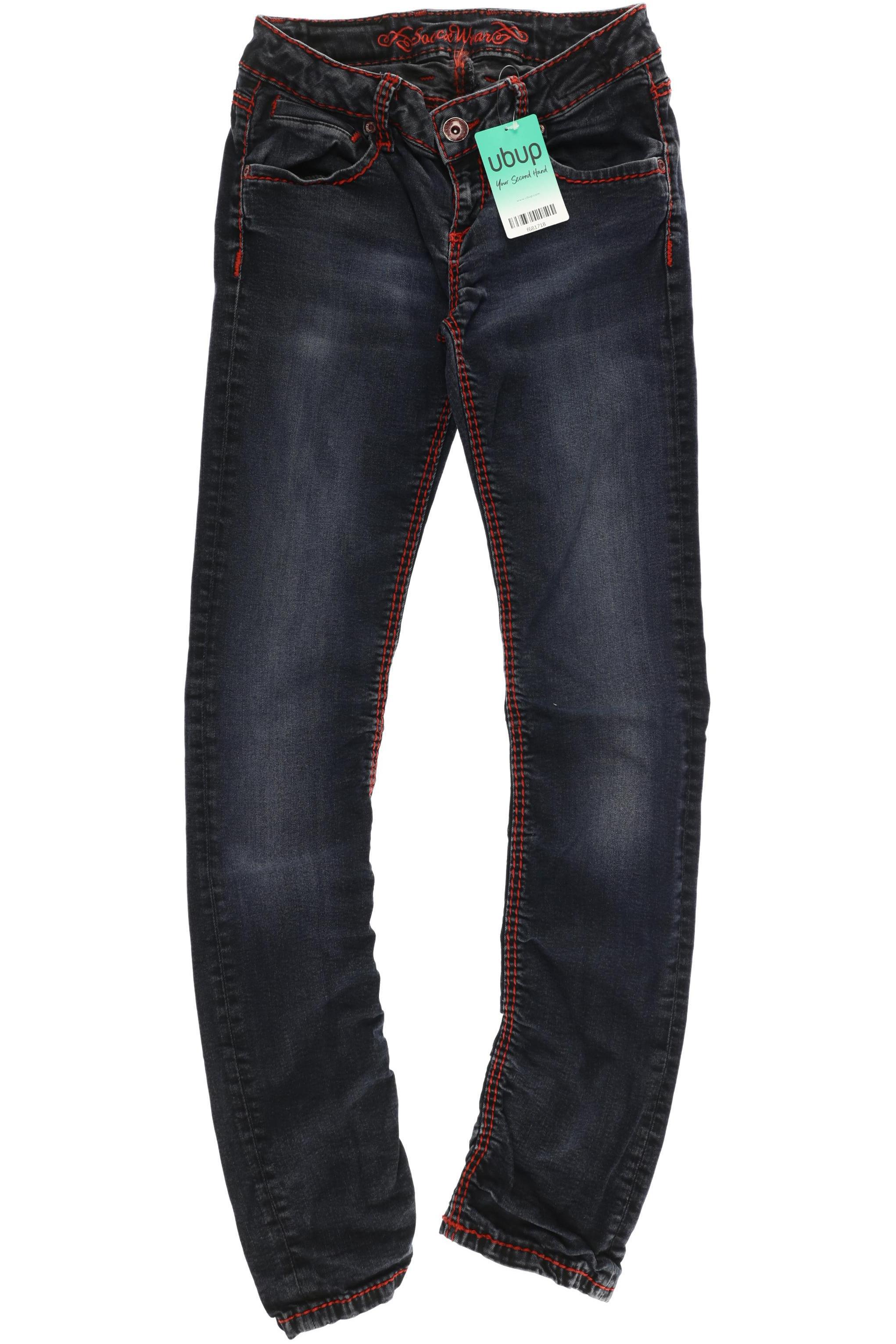 

Soccx Damen Jeans, blau, Gr. 28