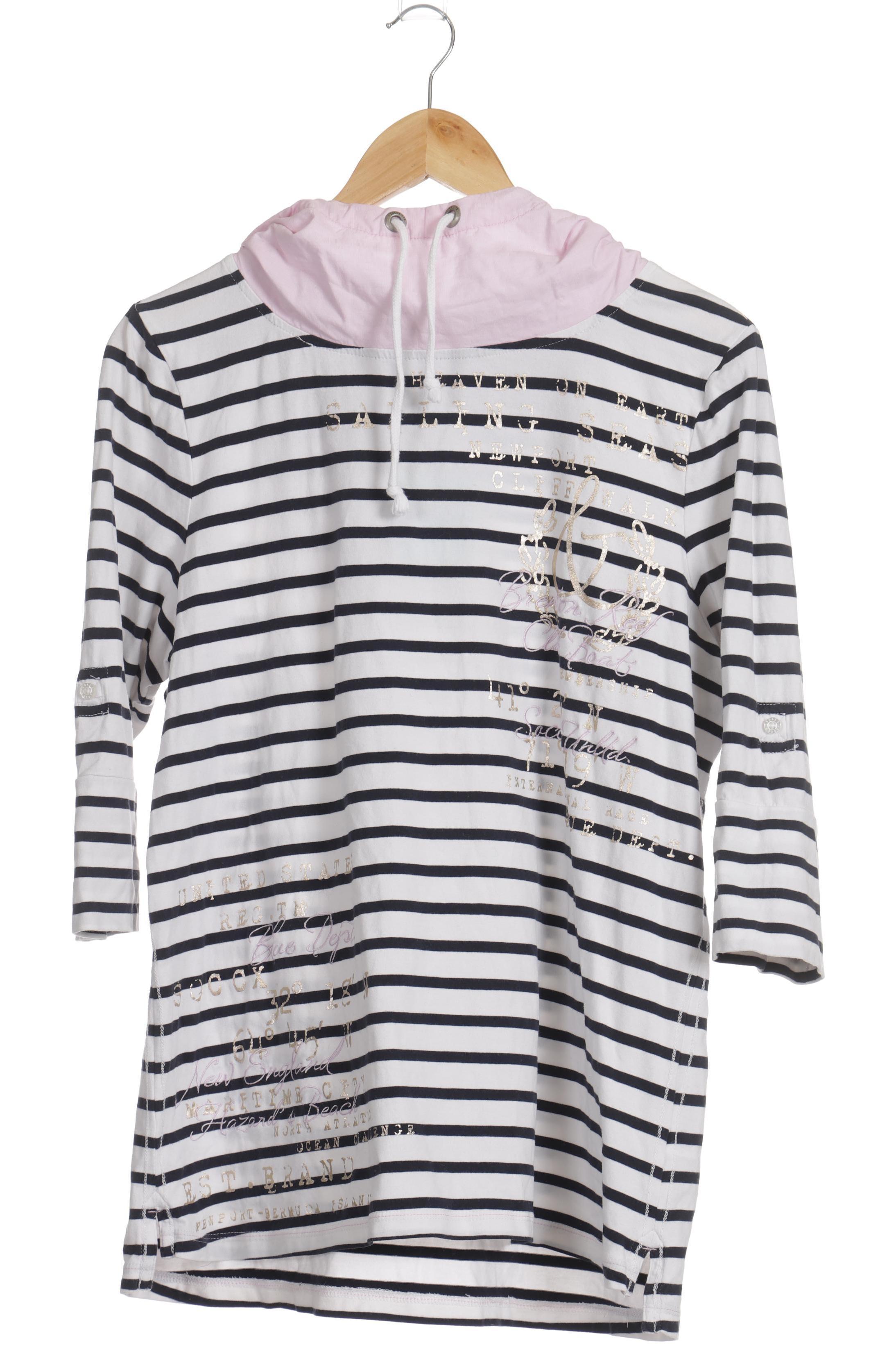 

Soccx Damen Kapuzenpullover, weiß, Gr.