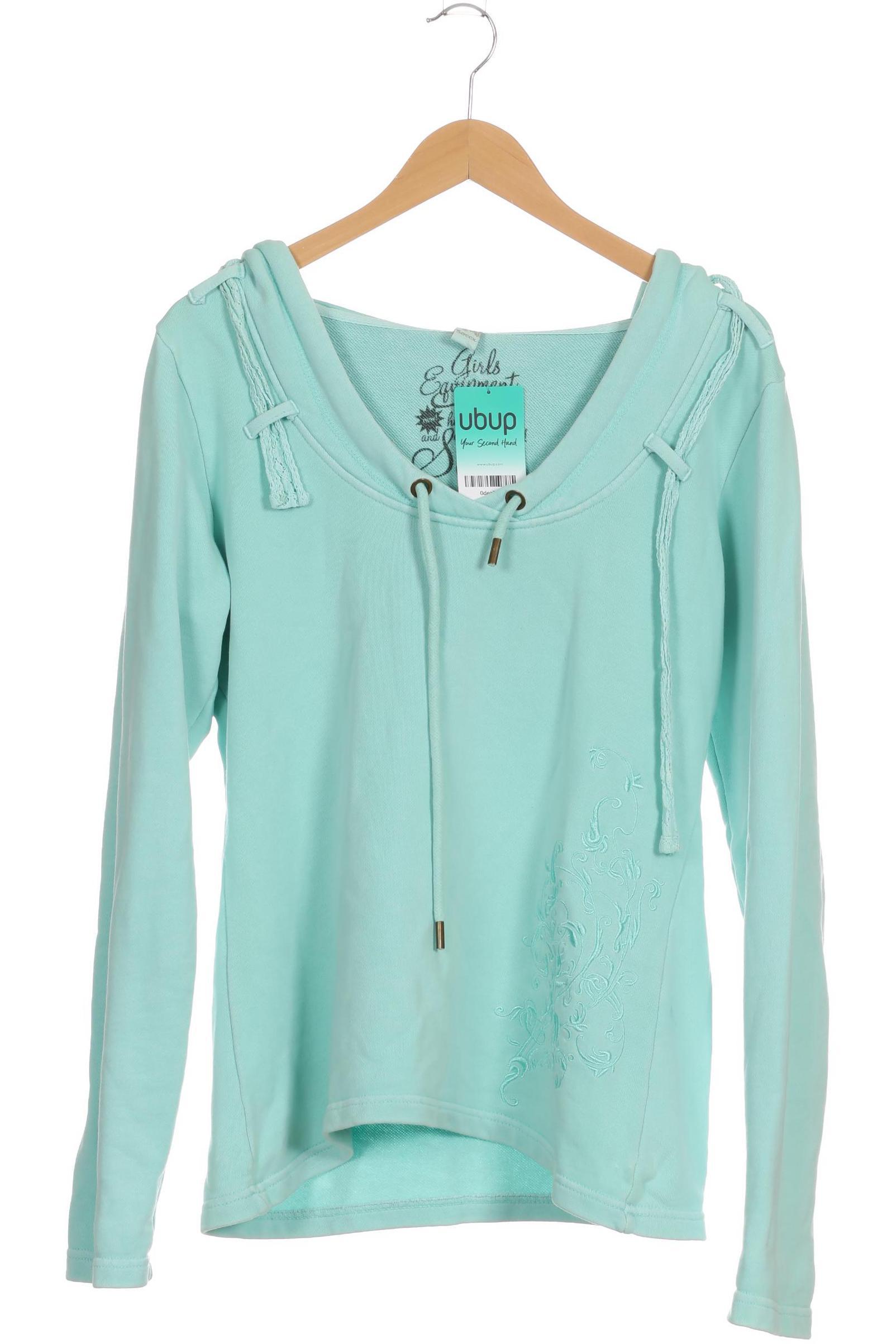 

Soccx Damen Kapuzenpullover, türkis, Gr.