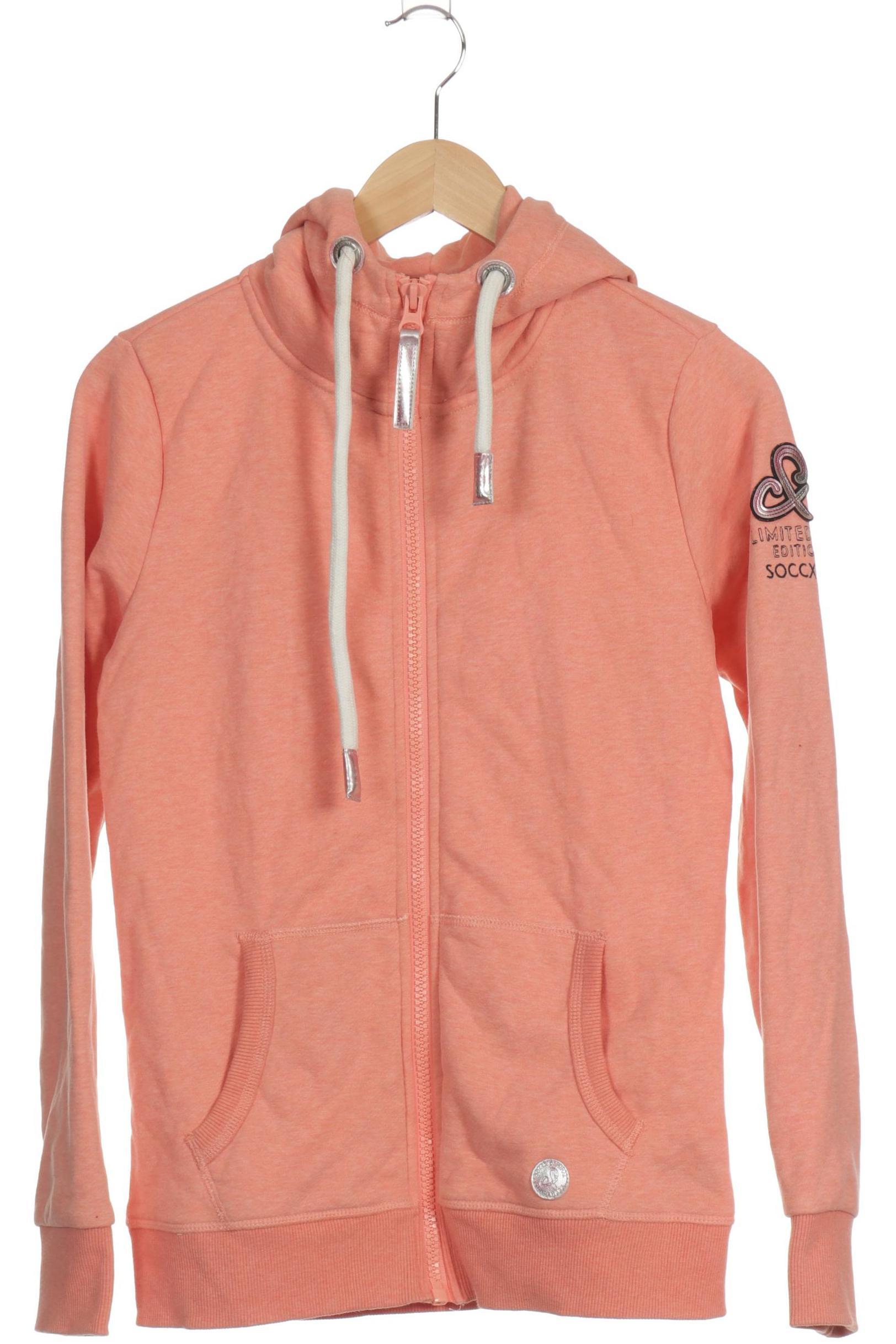 

Soccx Damen Kapuzenpullover, pink, Gr. 36