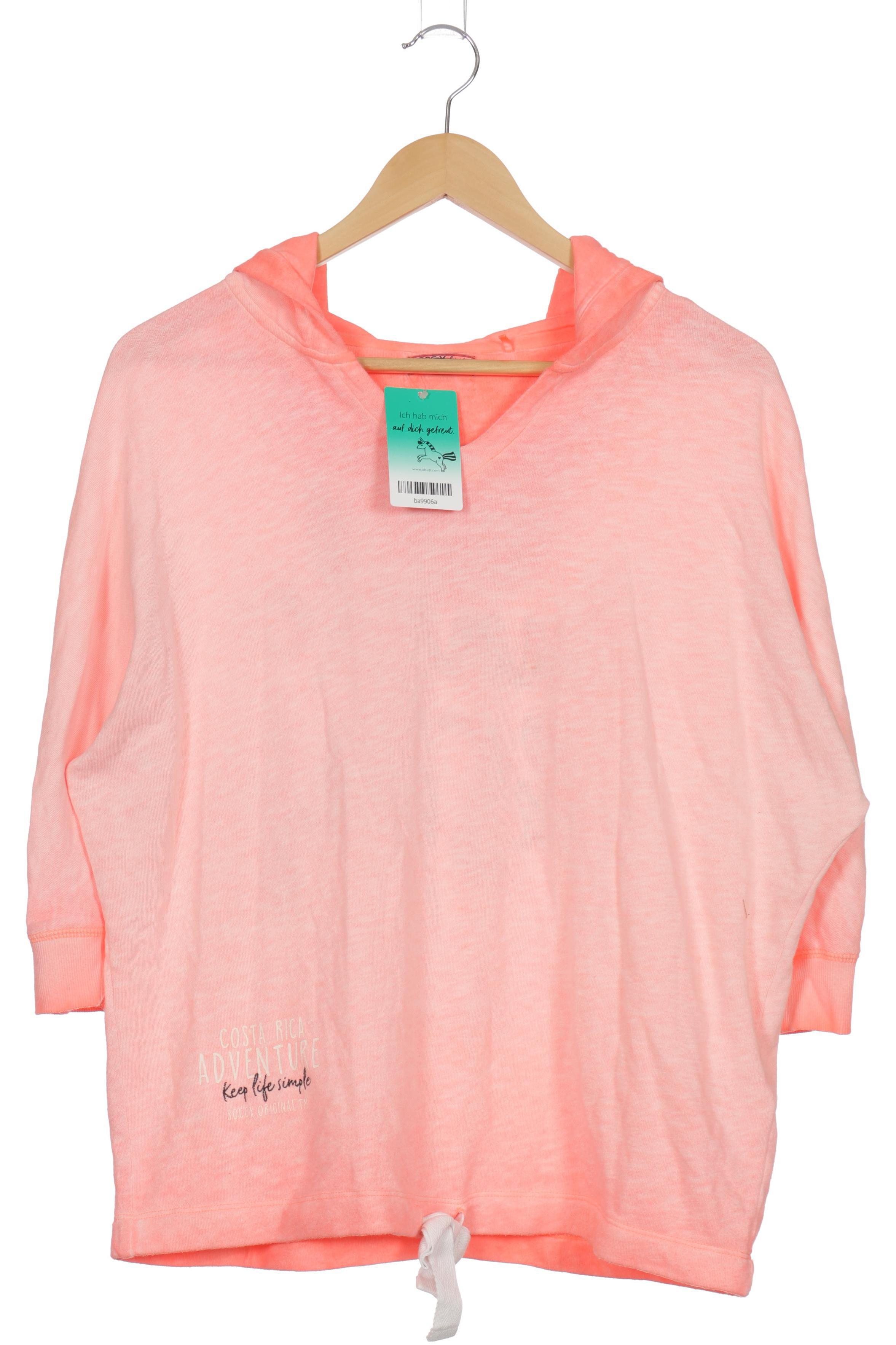 

Soccx Damen Kapuzenpullover, pink, Gr.