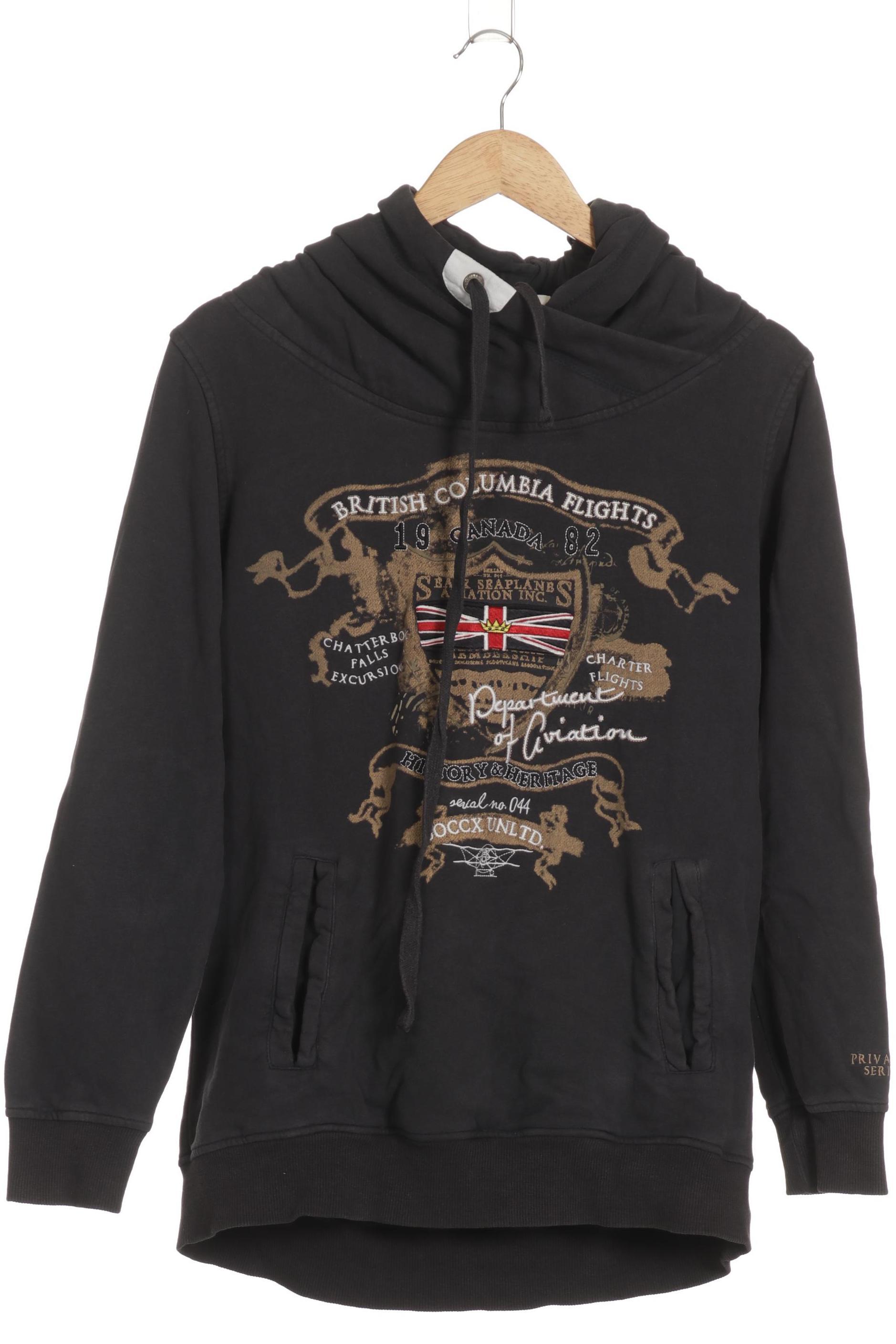 

Soccx Damen Kapuzenpullover, schwarz, Gr.