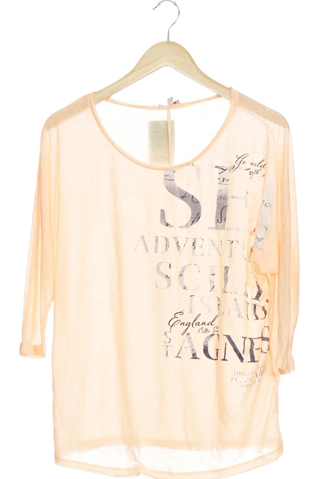 

Soccx Damen Langarmshirt, orange, Gr.