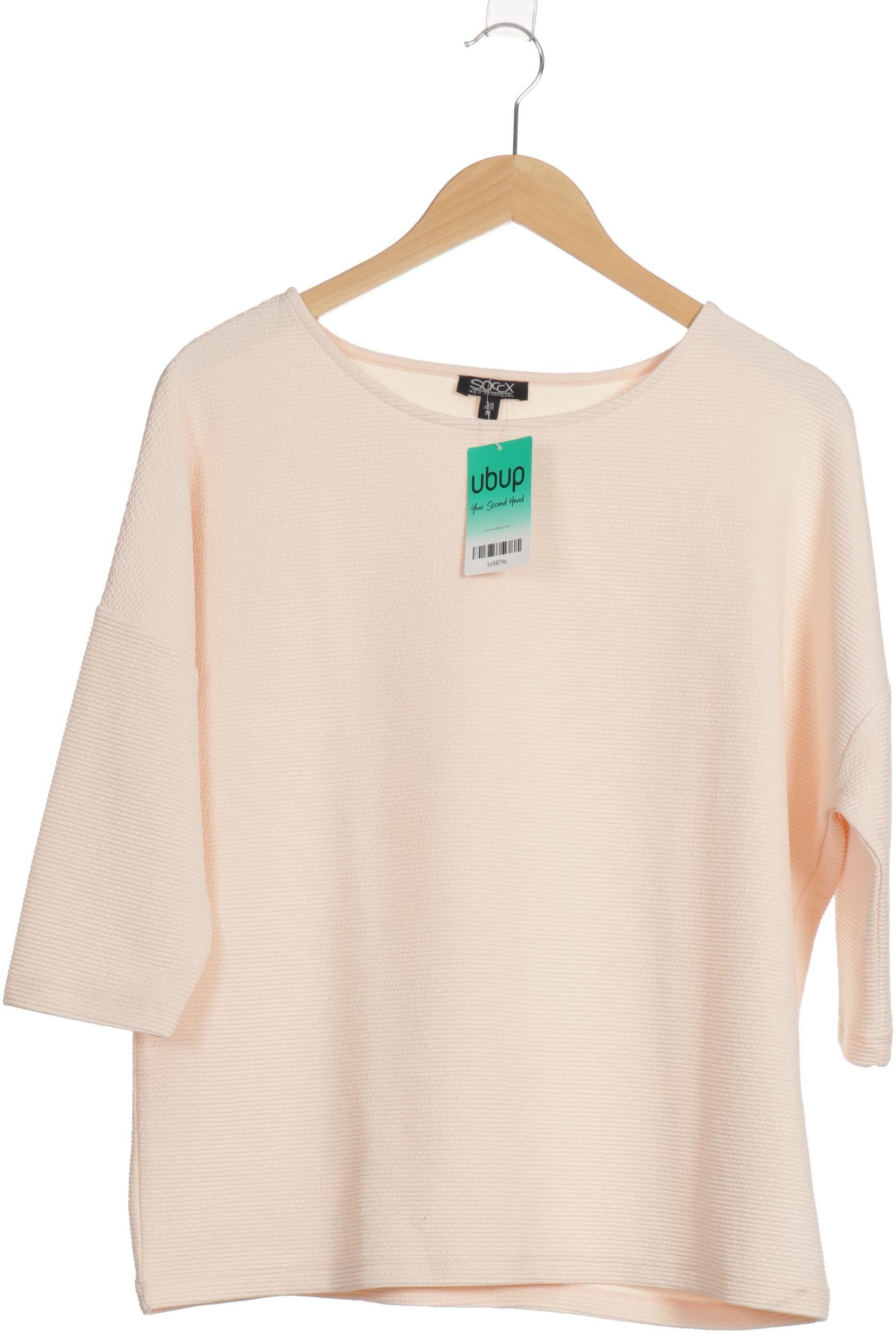 

Soccx Damen Langarmshirt, pink, Gr.