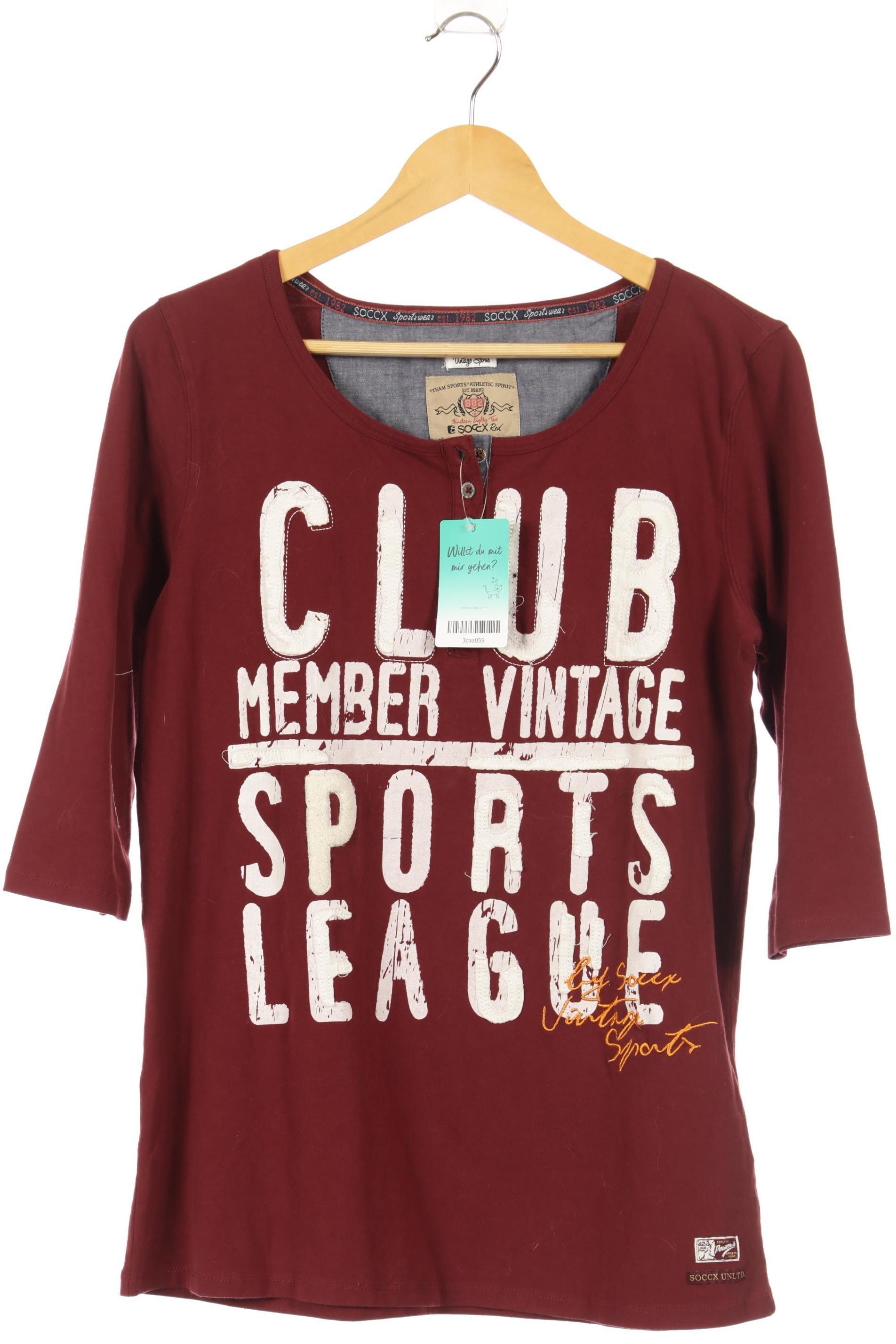 

Soccx Damen Langarmshirt, pink, Gr.