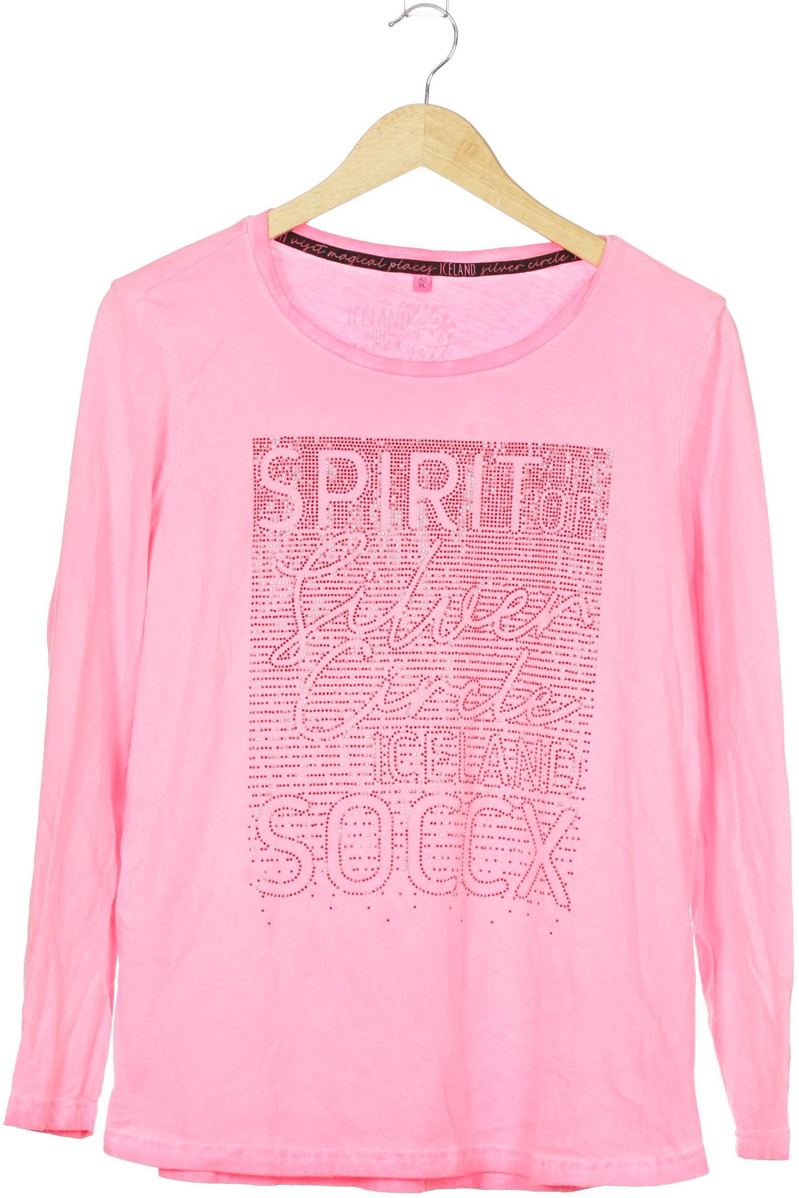 

Soccx Damen Langarmshirt, pink, Gr.